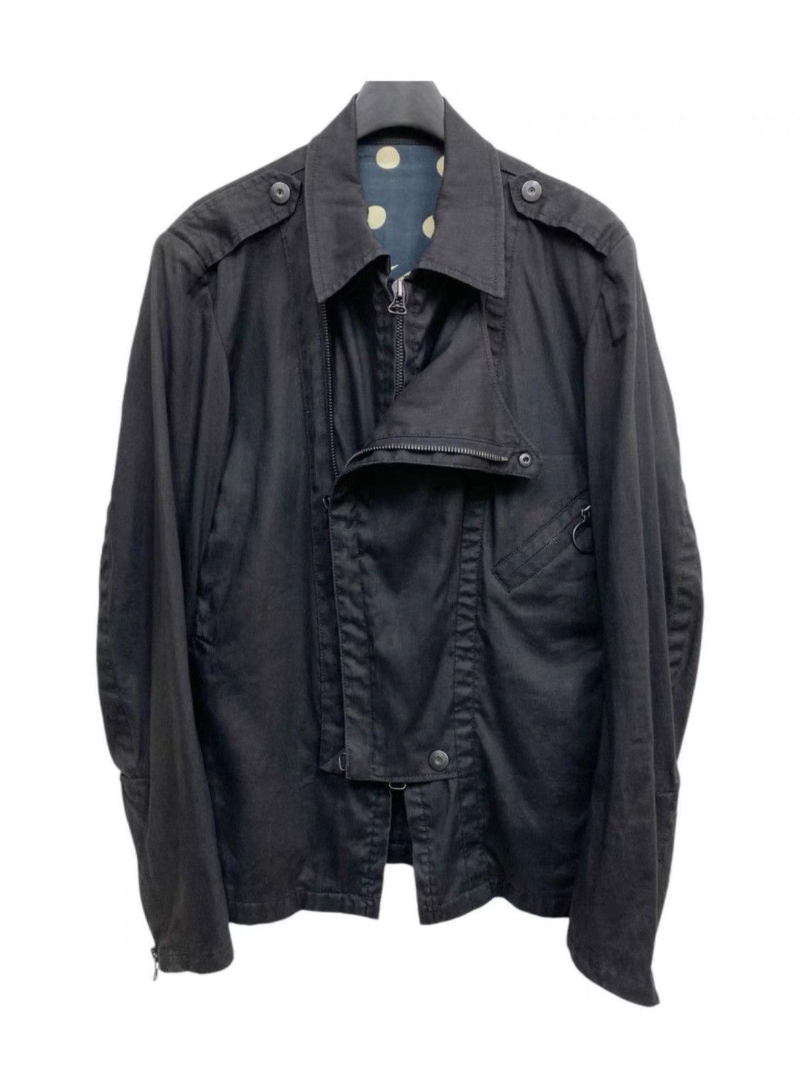 Yohji Yamamoto Yohji Yamaoto Y’s for Men Deconstructed Dual-Zip Jacket Size US S / EU 44-46 / 1 - 1 Thumbnail