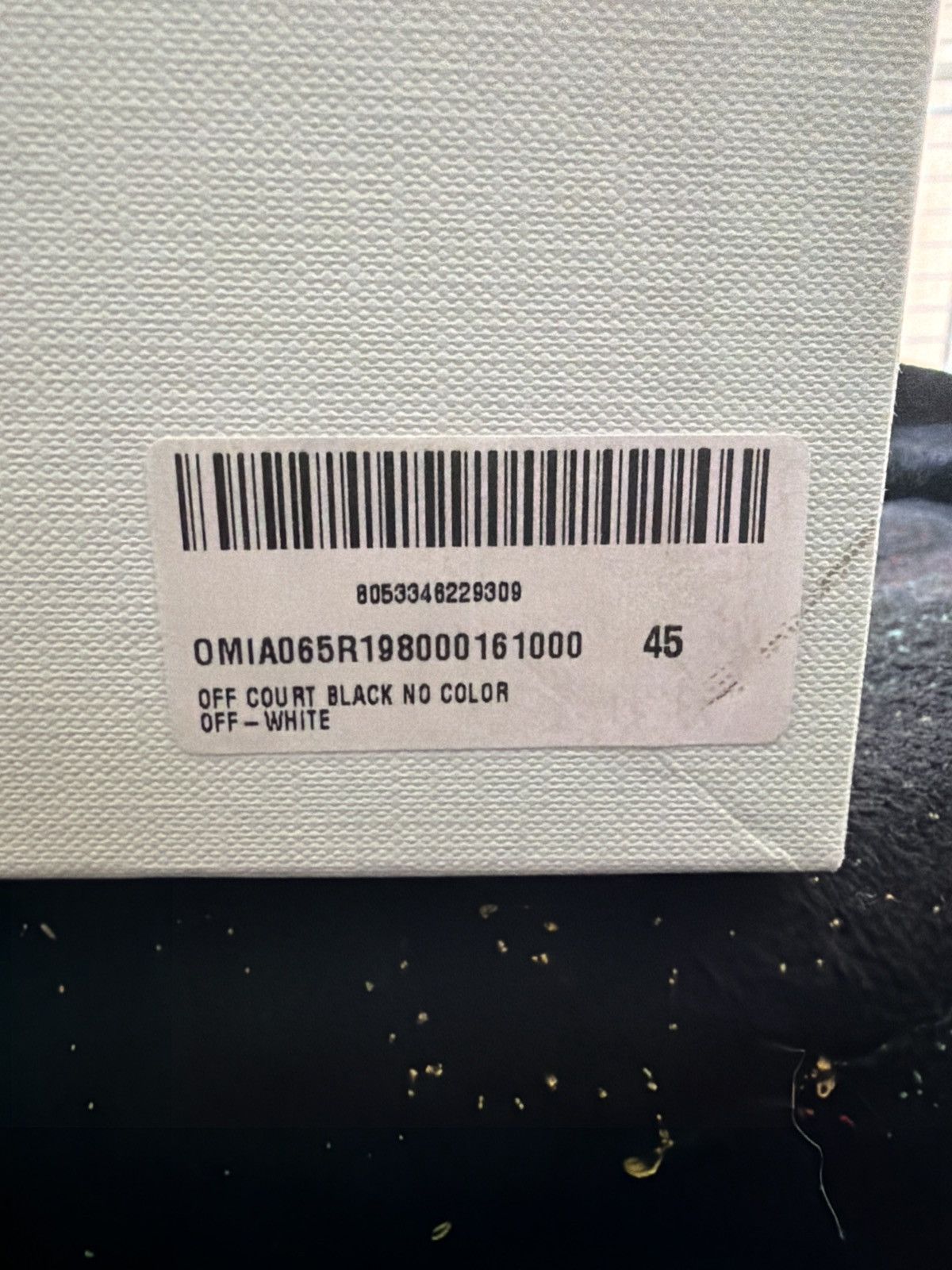 Off-White Off Court Black Size US 11.5 / EU 44-45 - 6 Thumbnail