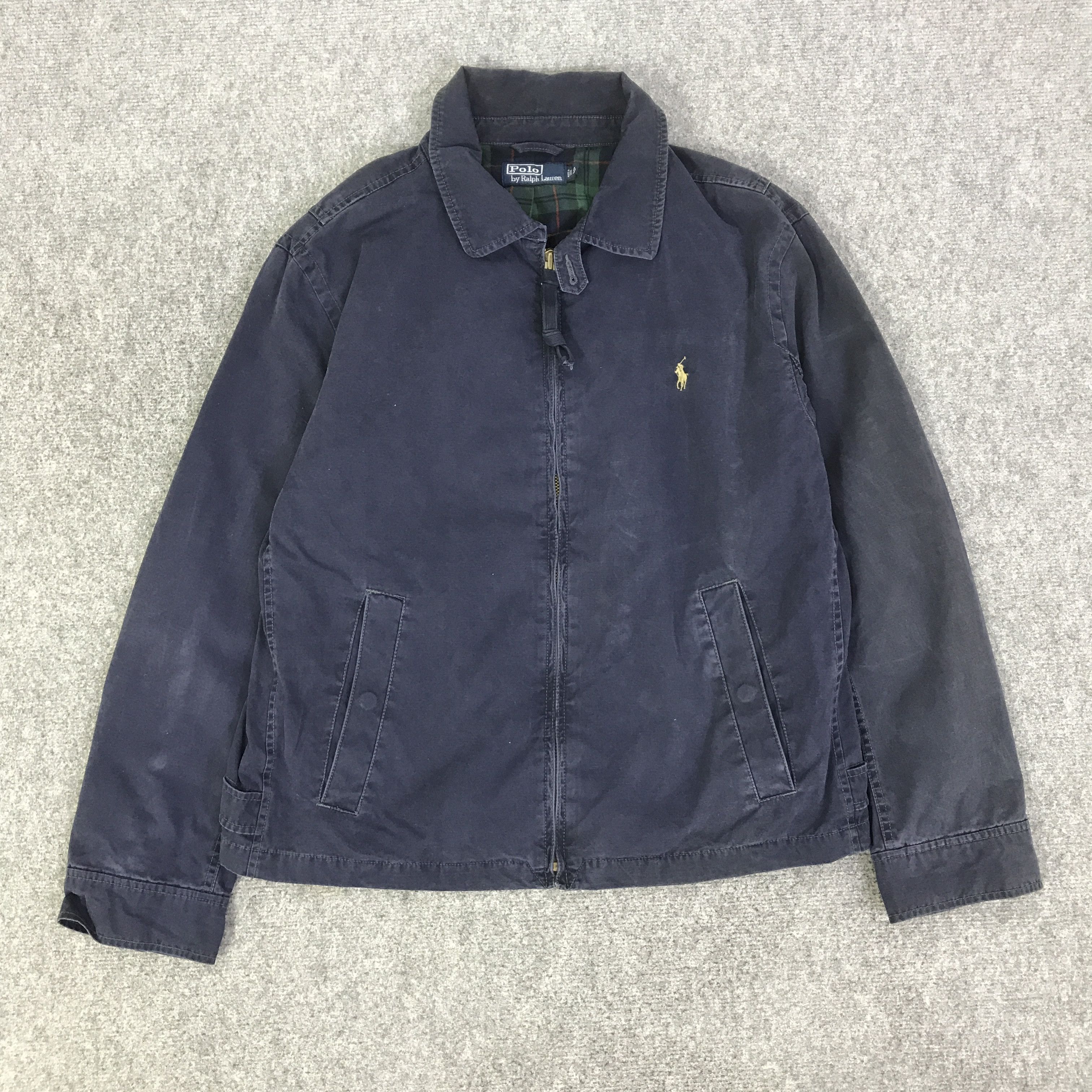 Polo Ralph Lauren POLO RALPH LAUREN NAVY FADED JACKET K96B7 Size US L / EU 52-54 / 3 - 1 Thumbnail