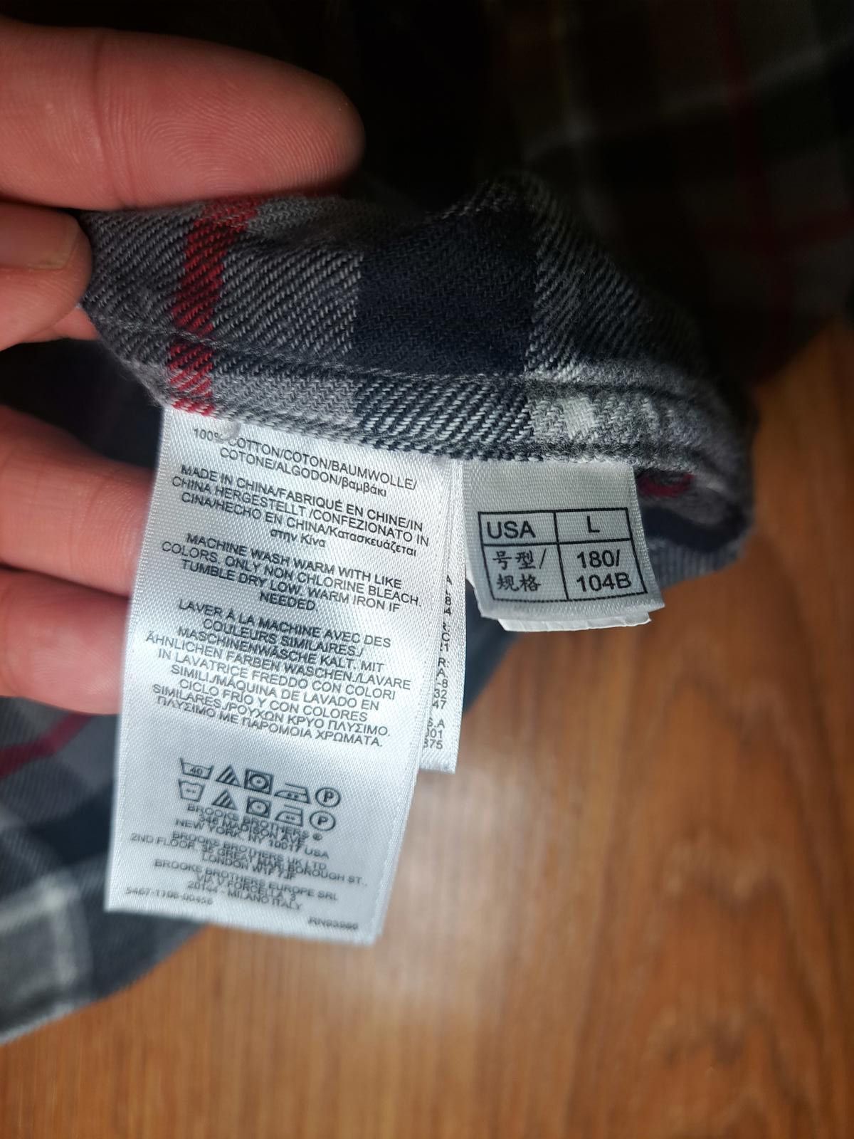 Brooks Brothers Brooks Brothers Flannel Shirt Mens Large Multicolor Plaid Size US L / EU 52-54 / 3 - 3 Thumbnail