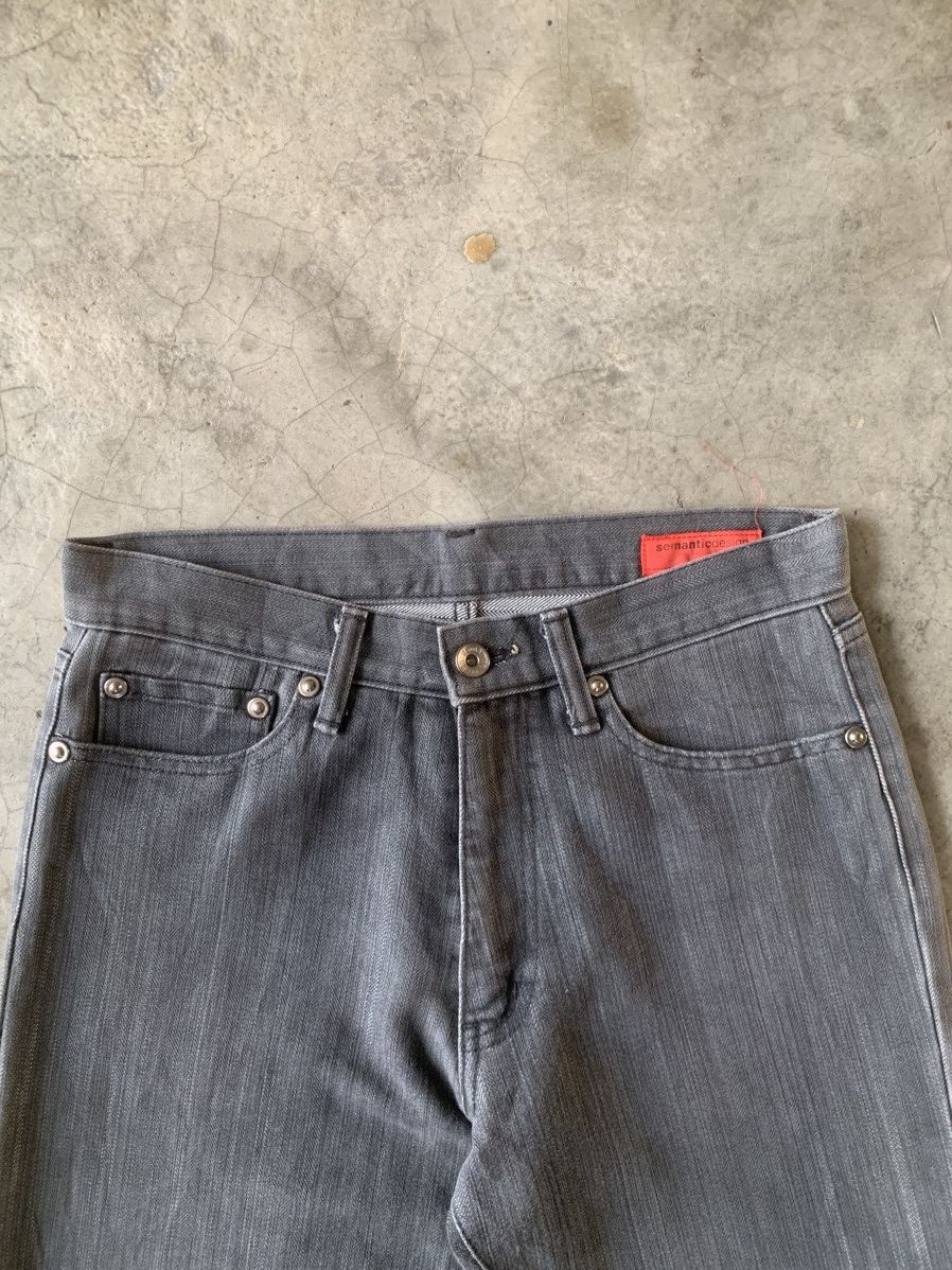 Japanese Brand × semanticdesign Semantic Design Sensation Bootcut Jeans Size US 30 / EU 46 - 4 Thumbnail