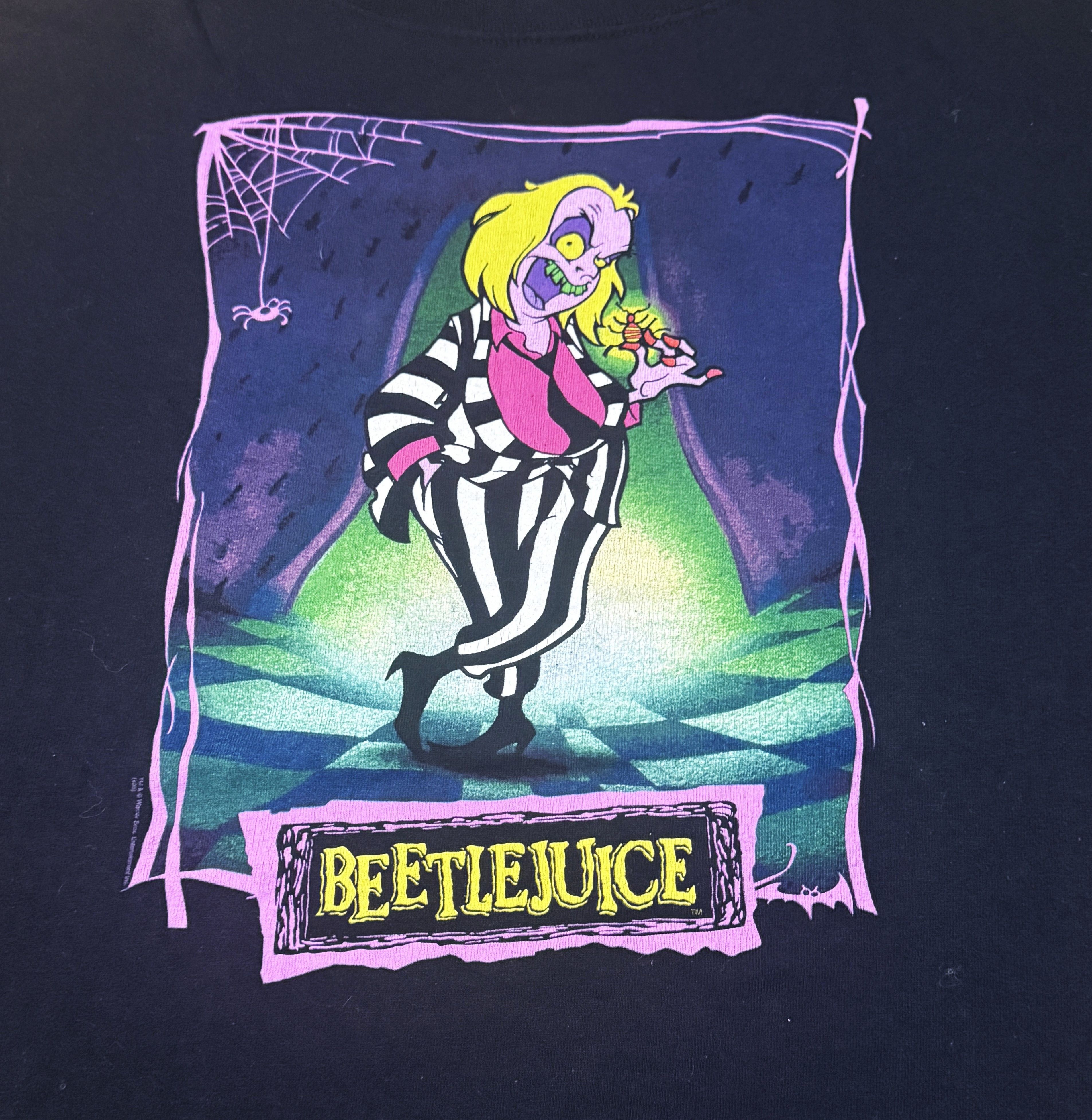 Vintage Beetlejuice 2XL 2000 Vintage Shirt Tim Burton Movie Size US XXL / EU 58 / 5 - 1 Thumbnail