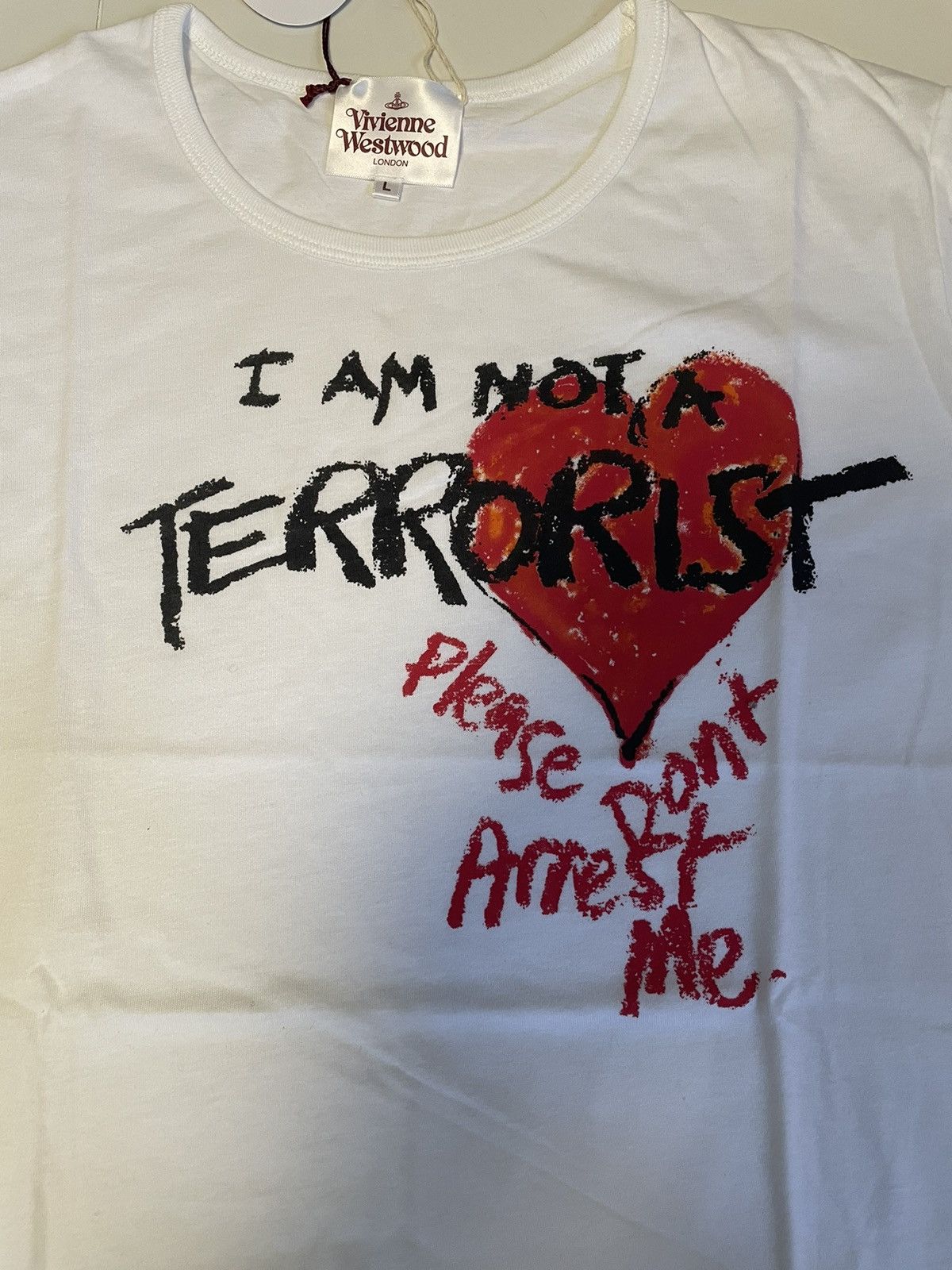 Vivienne Westwood I'm Not A Terrorist T-Shirt