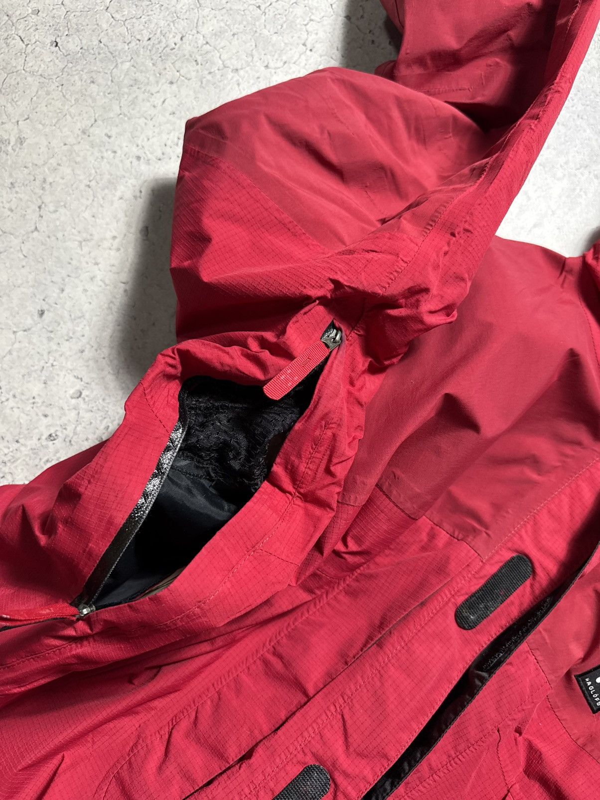 Haglofs Haglofs Gore-Tex Outdoor Windbreaker Jacket Size M Nylon Size US M / EU 48-50 / 2 - 13 Thumbnail