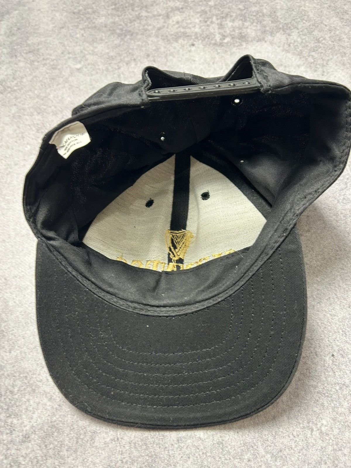Vintage vintage GUINNESS baseball cap hat retro stout beer 90's Size ONE SIZE - 5 Thumbnail