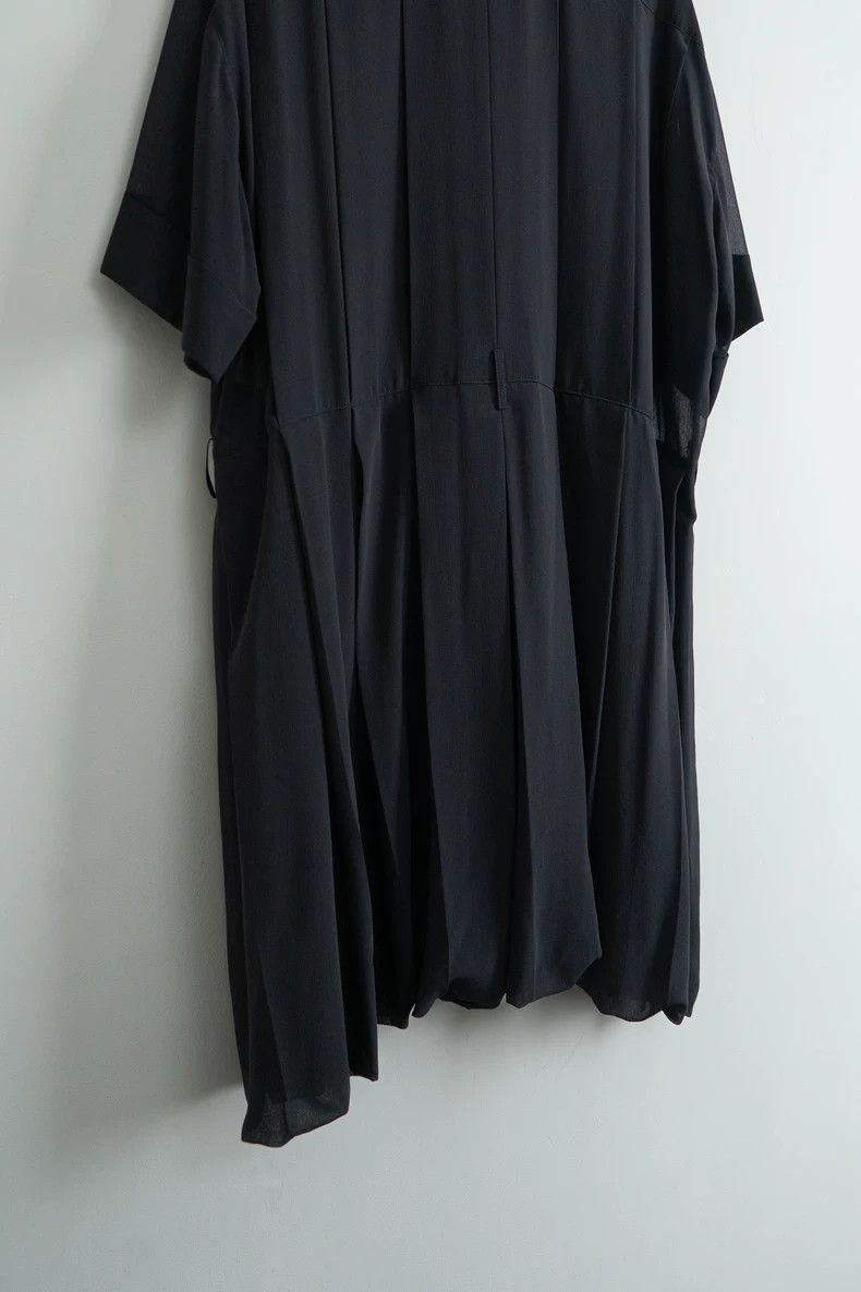 Comme des Garcons Comme des Garcons Black pleated single-breasted cropped sl Size S / US 4 / IT 40 - 7 Thumbnail