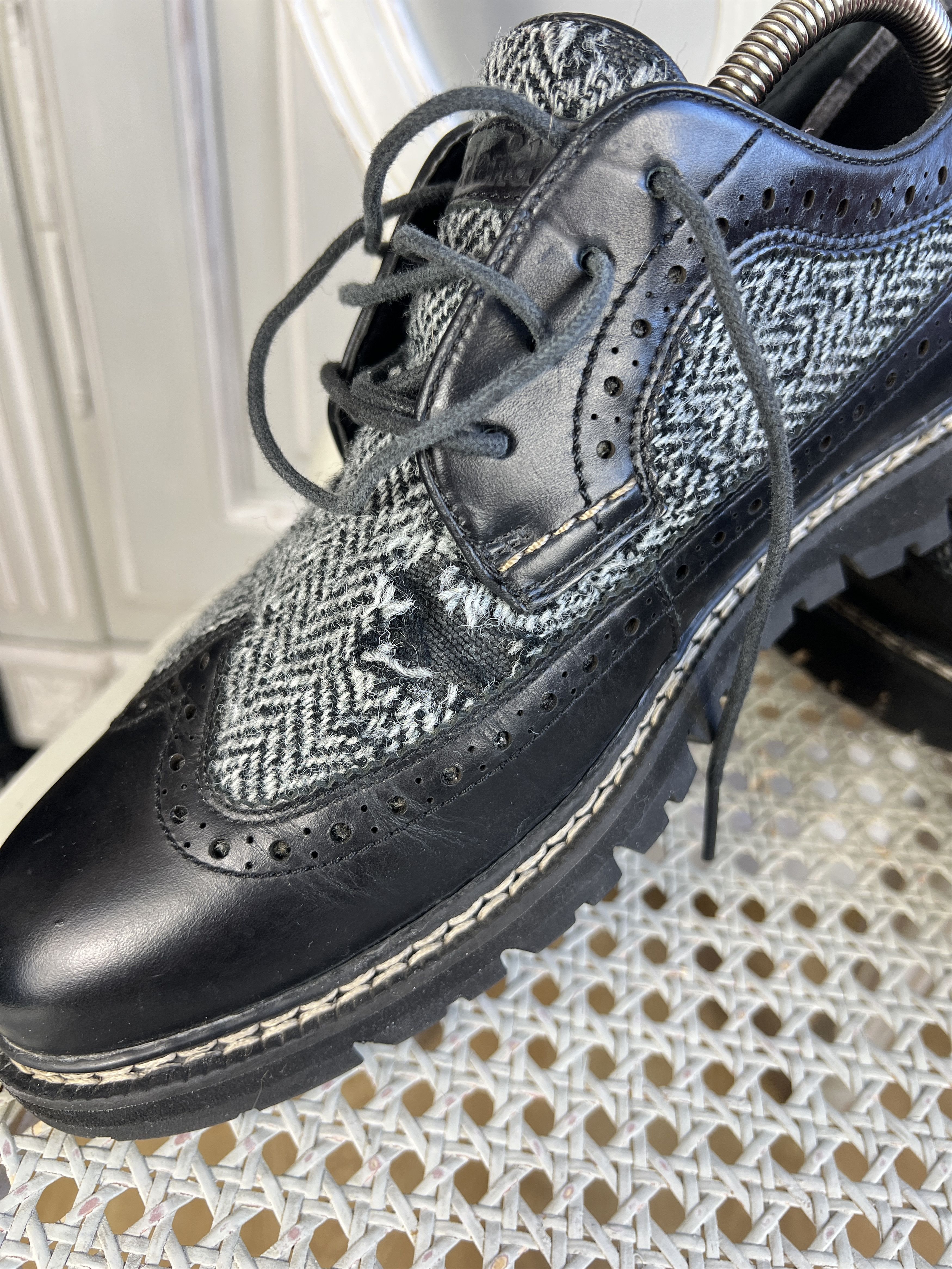 Harris Tweed × Timberland TIMBERLAND BROGUE HARRIS TWEED SHOES Size US 9 / EU 42 - 6 Thumbnail