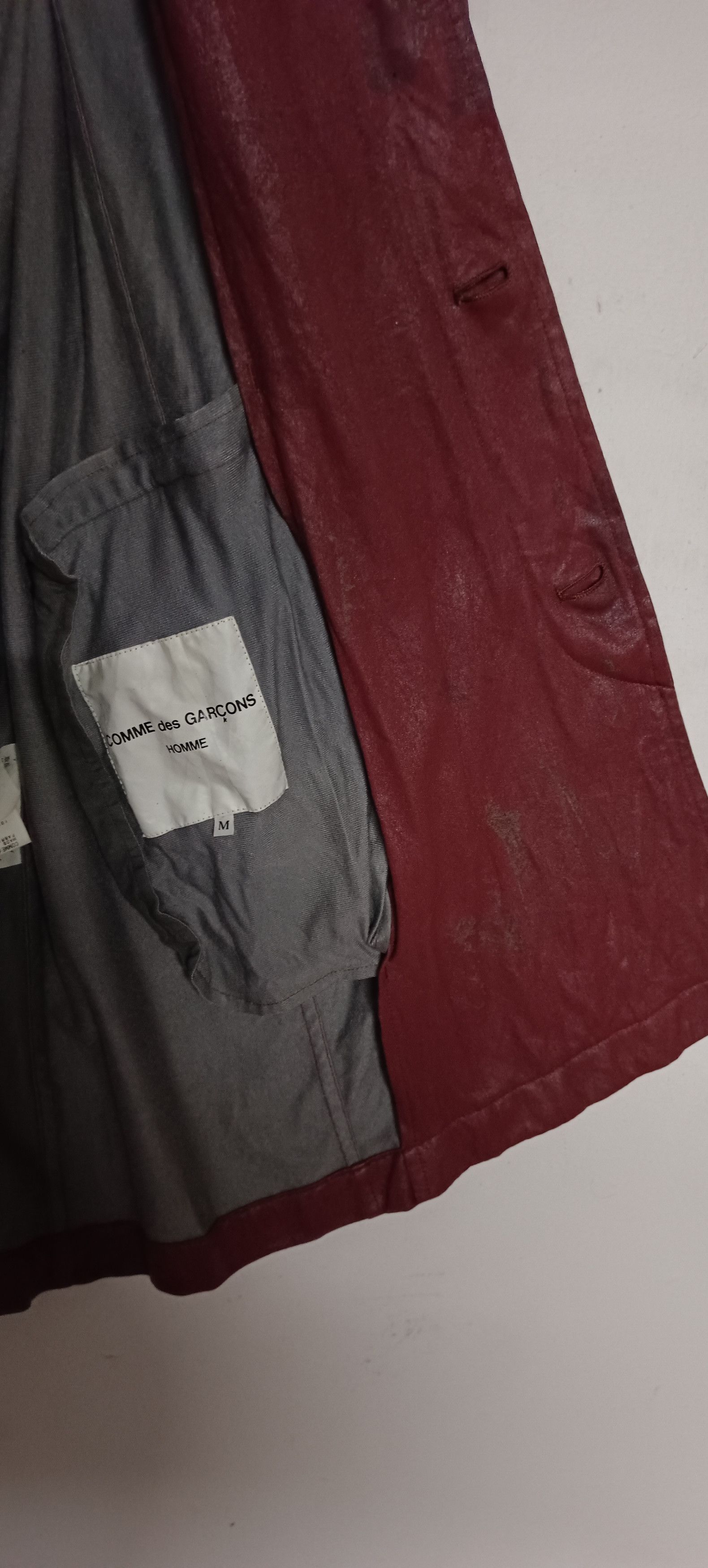 Comme des Garcons 🔥 AD 1996 Comme des garcons long Jacket Size US M / EU 48-50 / 2 - 13 Thumbnail
