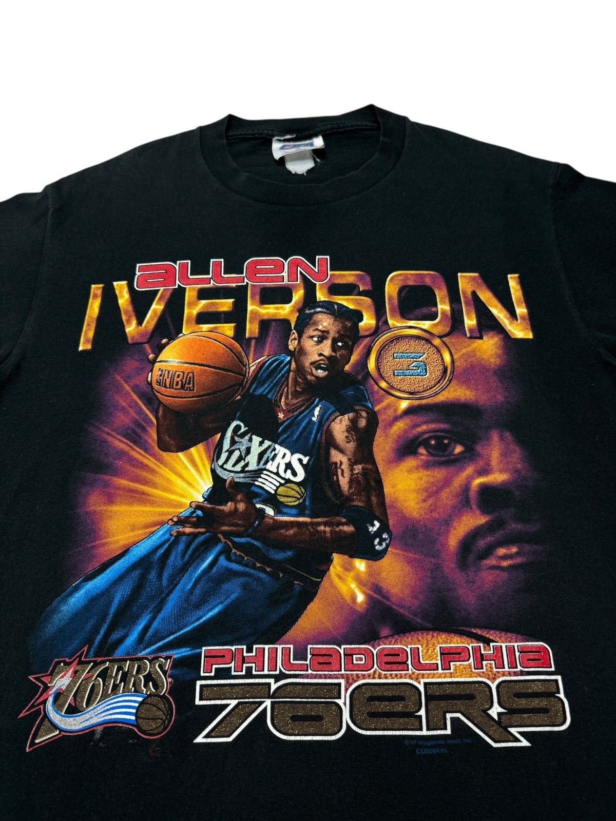 Vintage Vintage Allen Iverson Penny Coin Tee Shirt Size US M / EU 48-50 / 2 - 3 Thumbnail