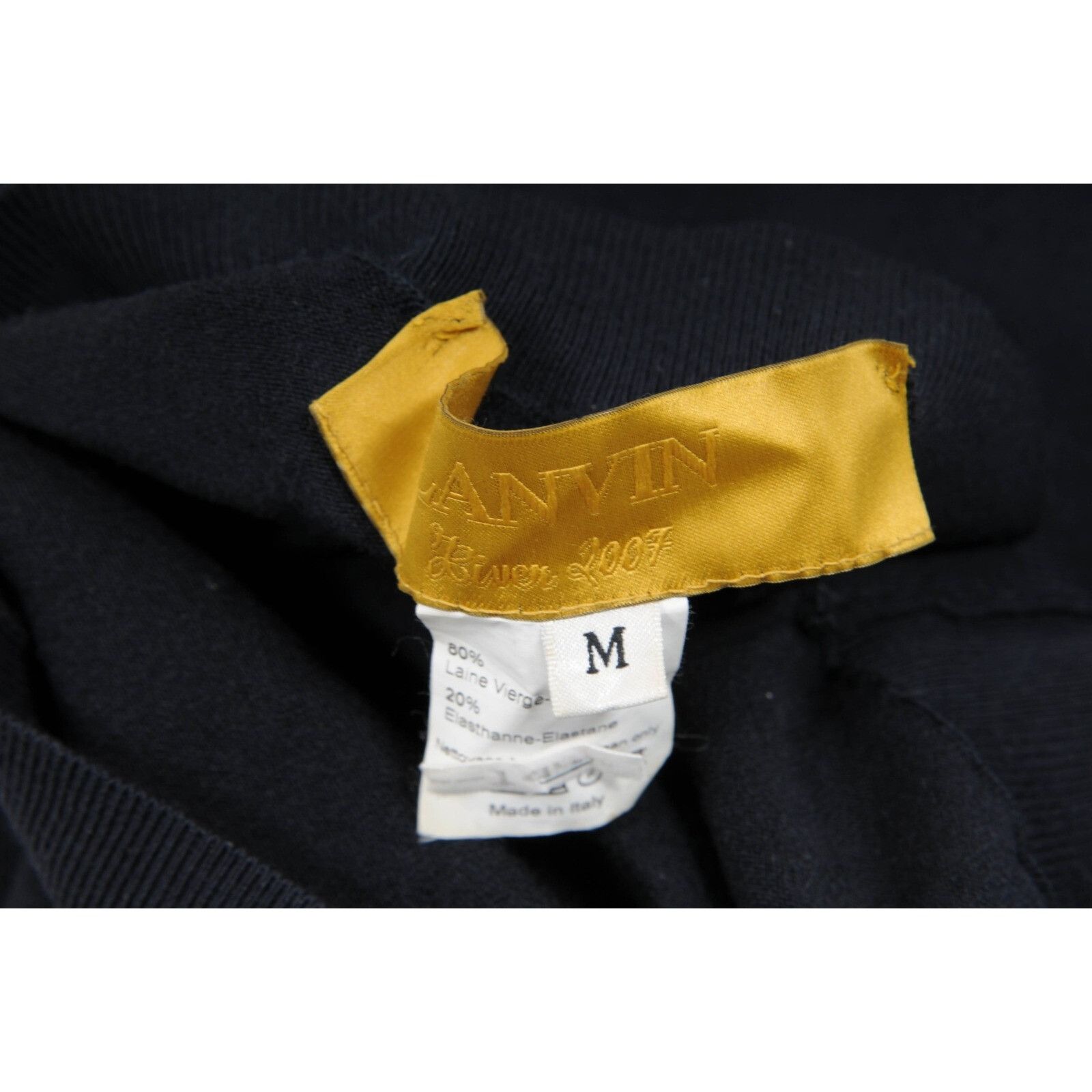 Lanvin 2000's Hiver Long Skirt Medium Navy Blue Size 28" / US 6 / IT 42 - 7 Thumbnail