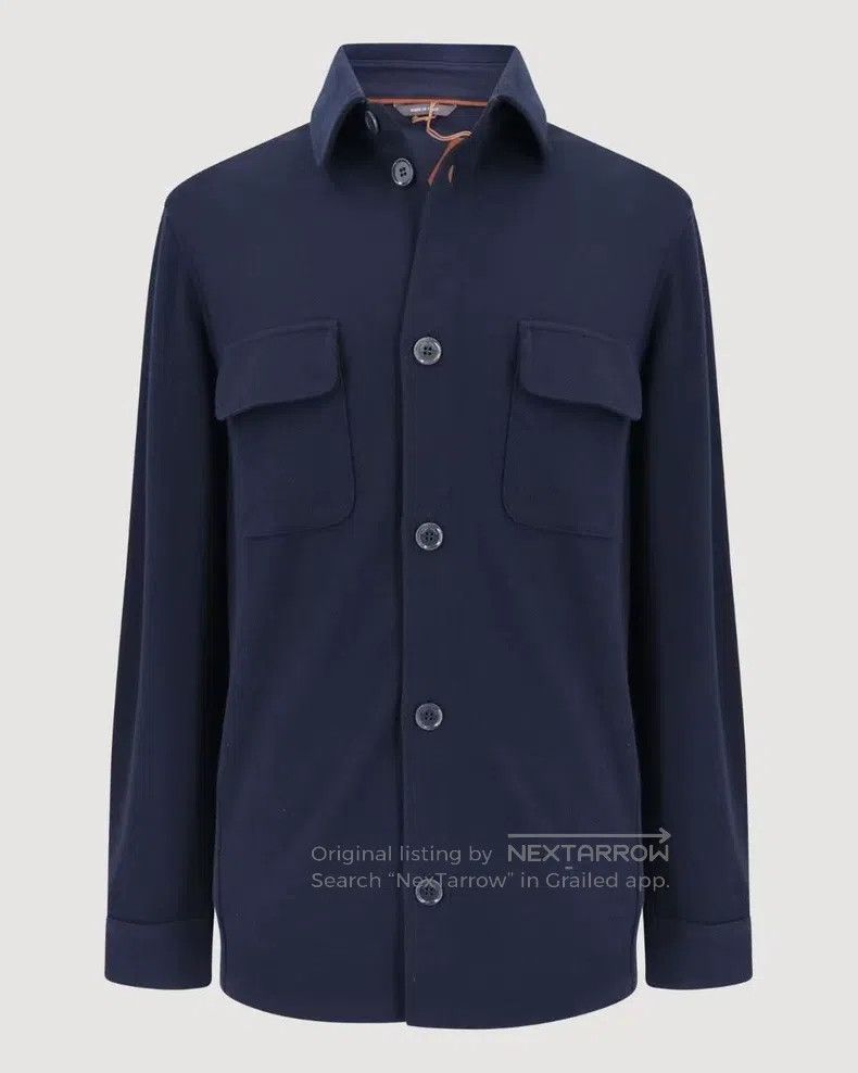 Loro Piana Loro Piana Men's King's Gift Gok 12 Micron Series Shirt ja Size US L / EU 52-54 / 3 - 2 Thumbnail