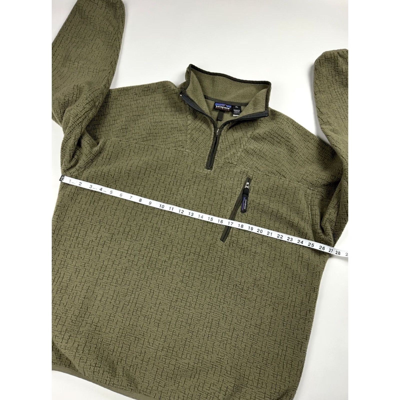 Patagonia VINTAGE Patagonia Synchilla 1/4 Zip Pullover Jacket XL Green Fleece Jacket Men Pullover Zip 1/4 Zip Casual Workwear 2001 Fall Synchilla Size US XL / EU 56 / 4 - 6 Thumbnail
