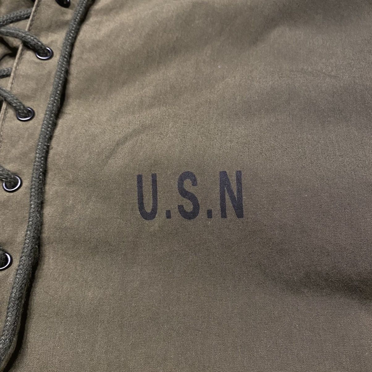 Other VINTAGE 1972 USN Military Deck Parka Anorak Jacket Size US L / EU 52-54 / 3 - 3 Thumbnail