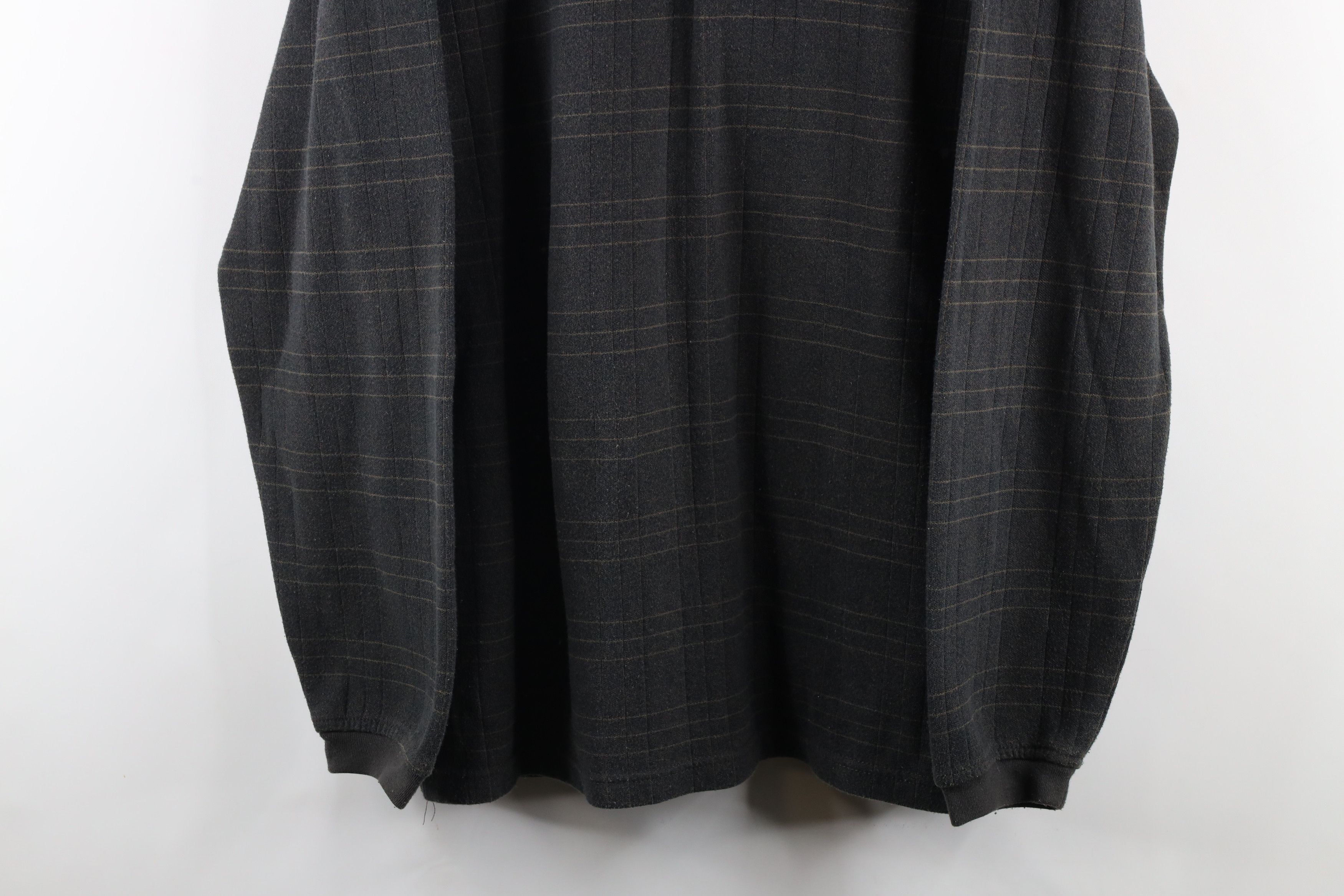 Vintage Vintage 90s Streetwear Heavyweight Long Sleeve Polo Shirt Size US XL / EU 56 / 4 - 3 Thumbnail