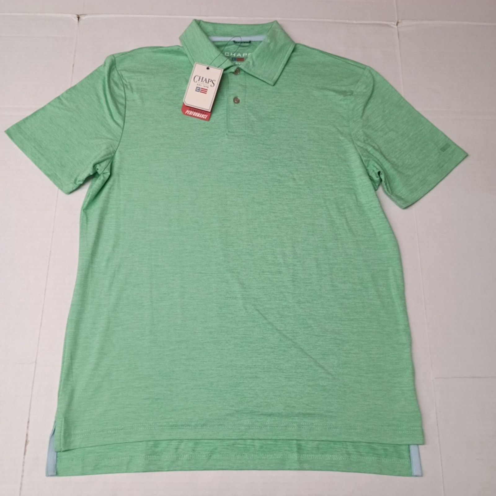 Chaps Chaps Everyday Performance Polo Shirt Men's Size M Jade Size US M / EU 48-50 / 2 - 1 Thumbnail