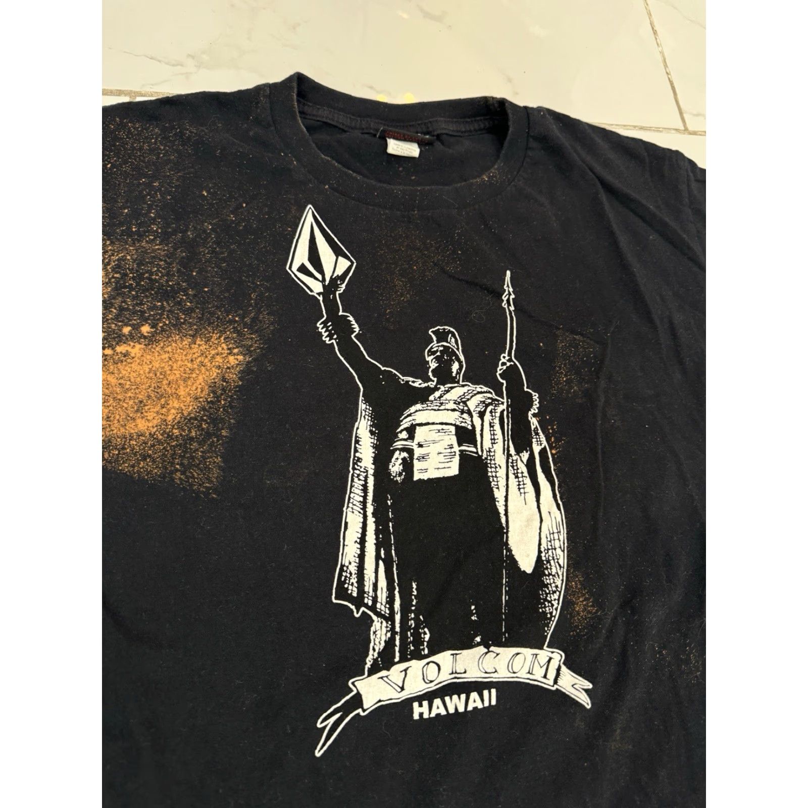 Volcom VINTAGE Volcom T-Shirt Grunge Black M Men Medium Emo Y2K Skater Cyber Goth 90s Grunge T-Shirt Mens Size US M / EU 48-50 / 2 - 2 Thumbnail