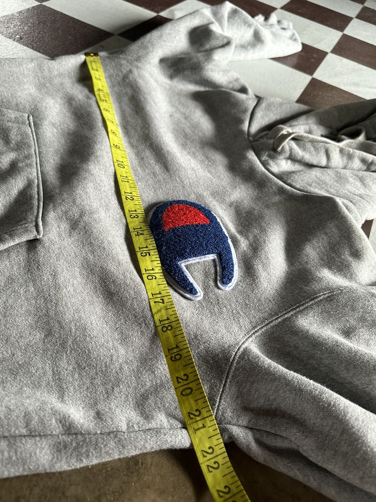 Champion Champion big logo pullover hoodie Size US M / EU 48-50 / 2 - 9 Thumbnail