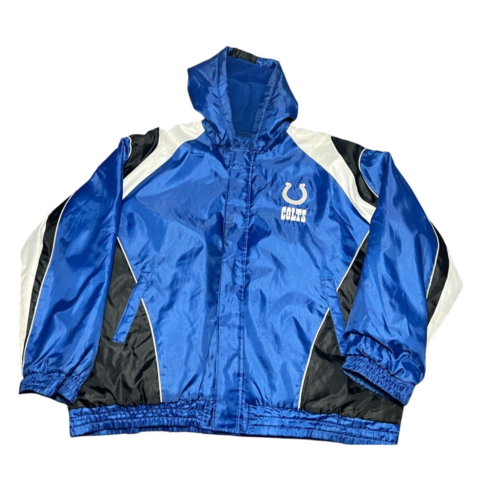 NFL Indianapolis Colts Quilted Embroidered Jacket Men’s XXL Size US XXL / EU 58 / 5 - 1 Thumbnail