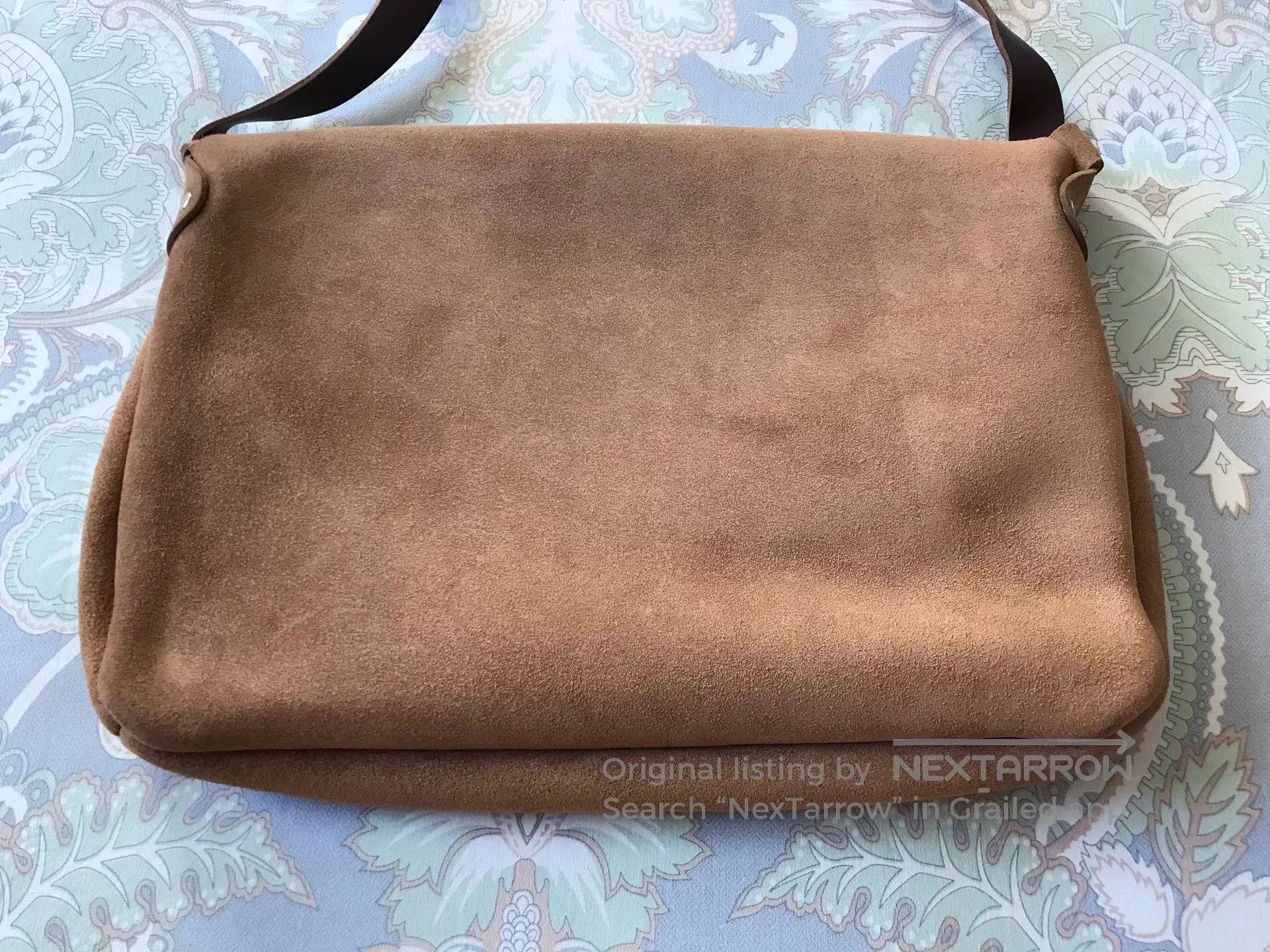 Horween Leather Fernand Leather Vintage Western Crossbody Bag. Size ONE SIZE - 4 Thumbnail