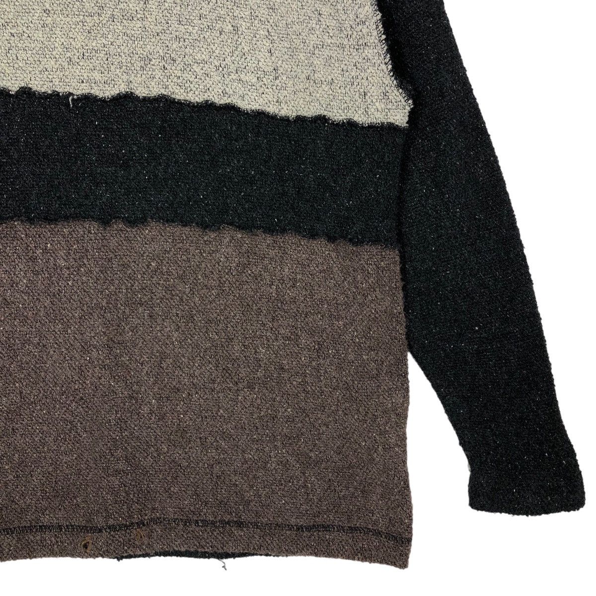 Japanese Brand 🔥90’s Knit Handmade Sweatshirt Mr.Junko Made in Japan Size US L / EU 52-54 / 3 - 4 Thumbnail