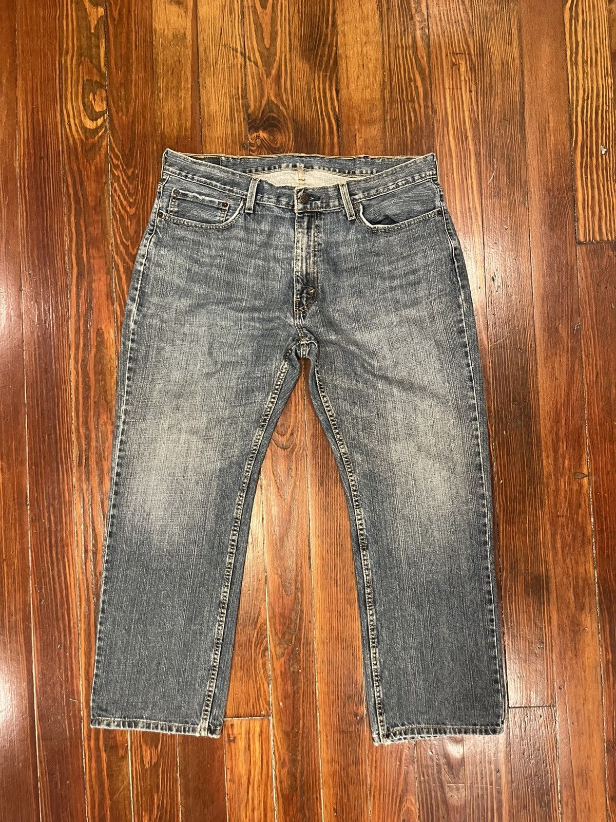 Levi's Levi's 559 Mens 38x30 Relaxed Fit Straight Leg Blue Denim Size US 38 / EU 54 - 1 Thumbnail