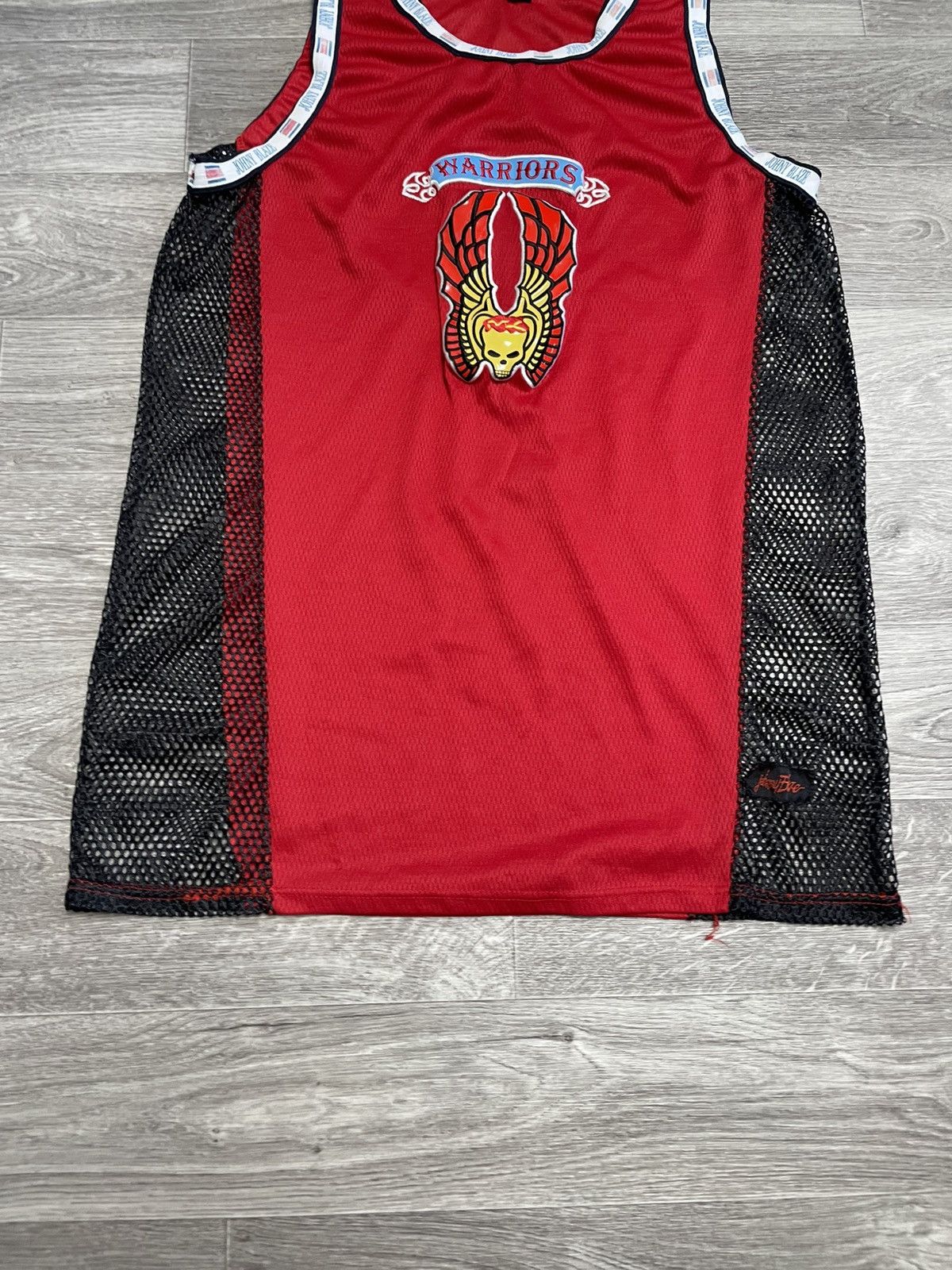 Warrior Warriors Johny Blaze NBA Jersey Tank Top 90s Size US XL / EU 56 / 4 - 3 Thumbnail