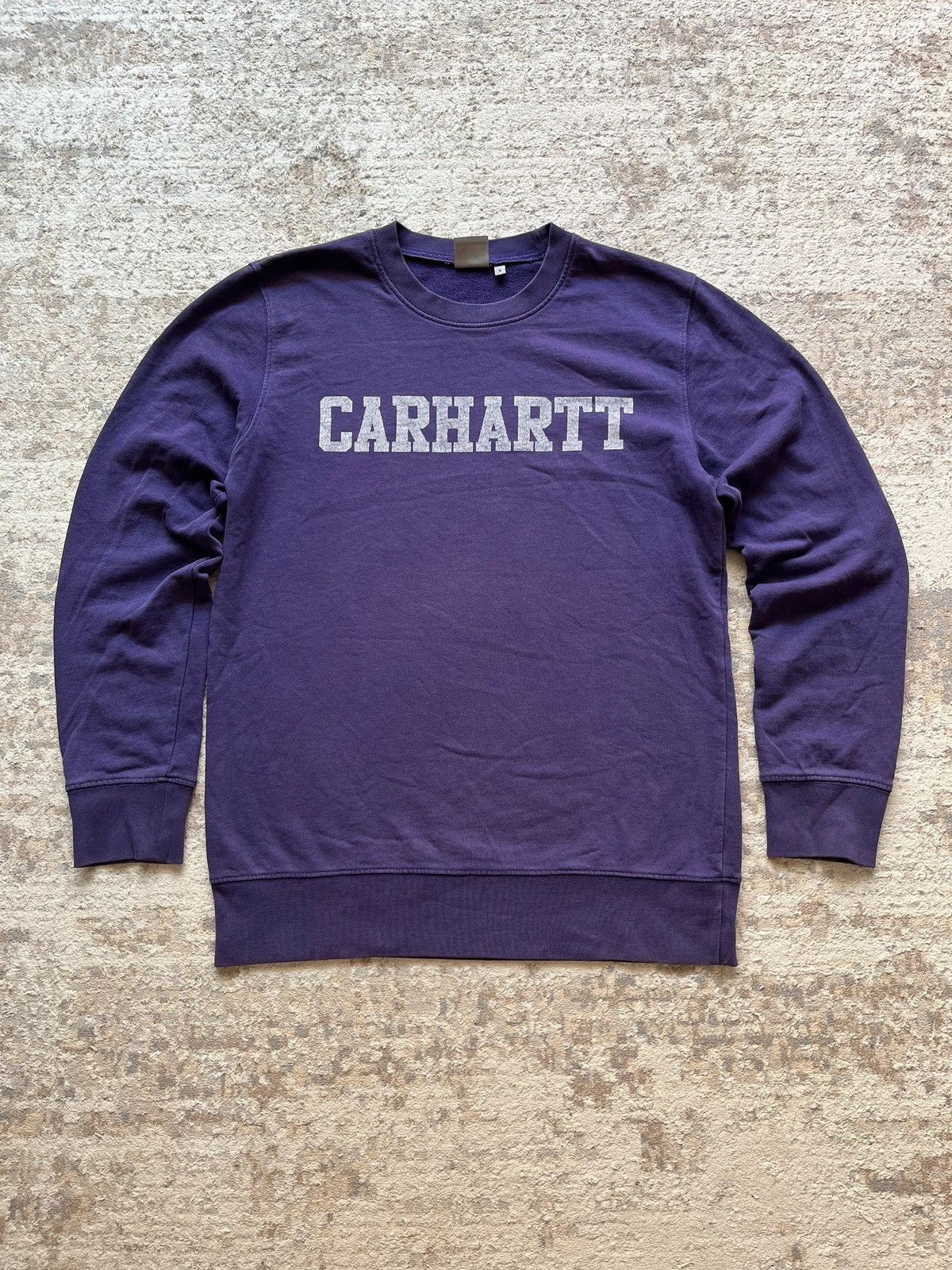 Carhartt Carhartt 2014 Purple Sweatshirts Crewneck College Sweat Size US S / EU 44-46 / 1 - 1 Thumbnail