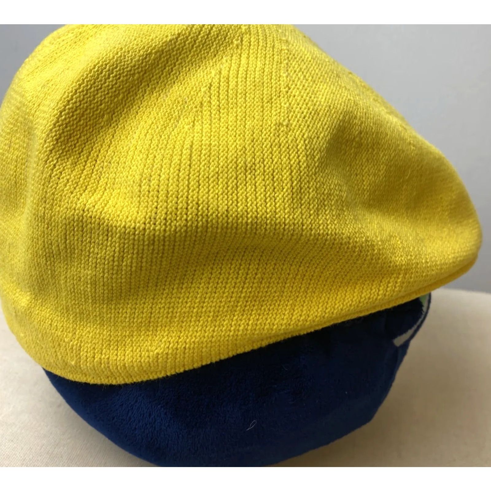 Vintage Summer Plain Newsboy Gatsby Cap Ivy Hat Golf Yellow Mens Flat Cabbie H-88 Size ONE SIZE - 5 Thumbnail