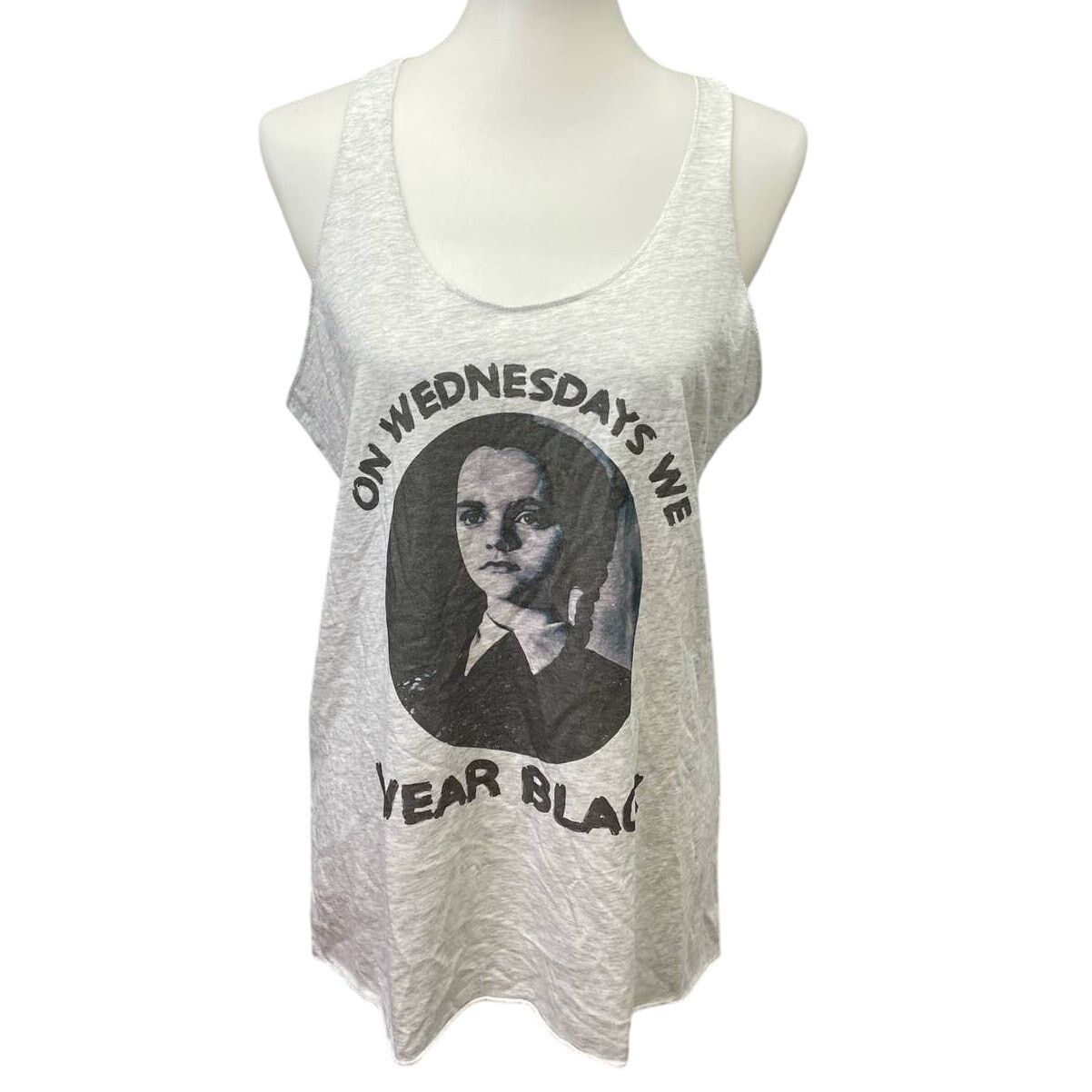 Next Level Apparel Womens XL Addams Family PolyBlend Racerback Tank Top Size XL / US 12-14 / IT 48-50 - 1 Thumbnail