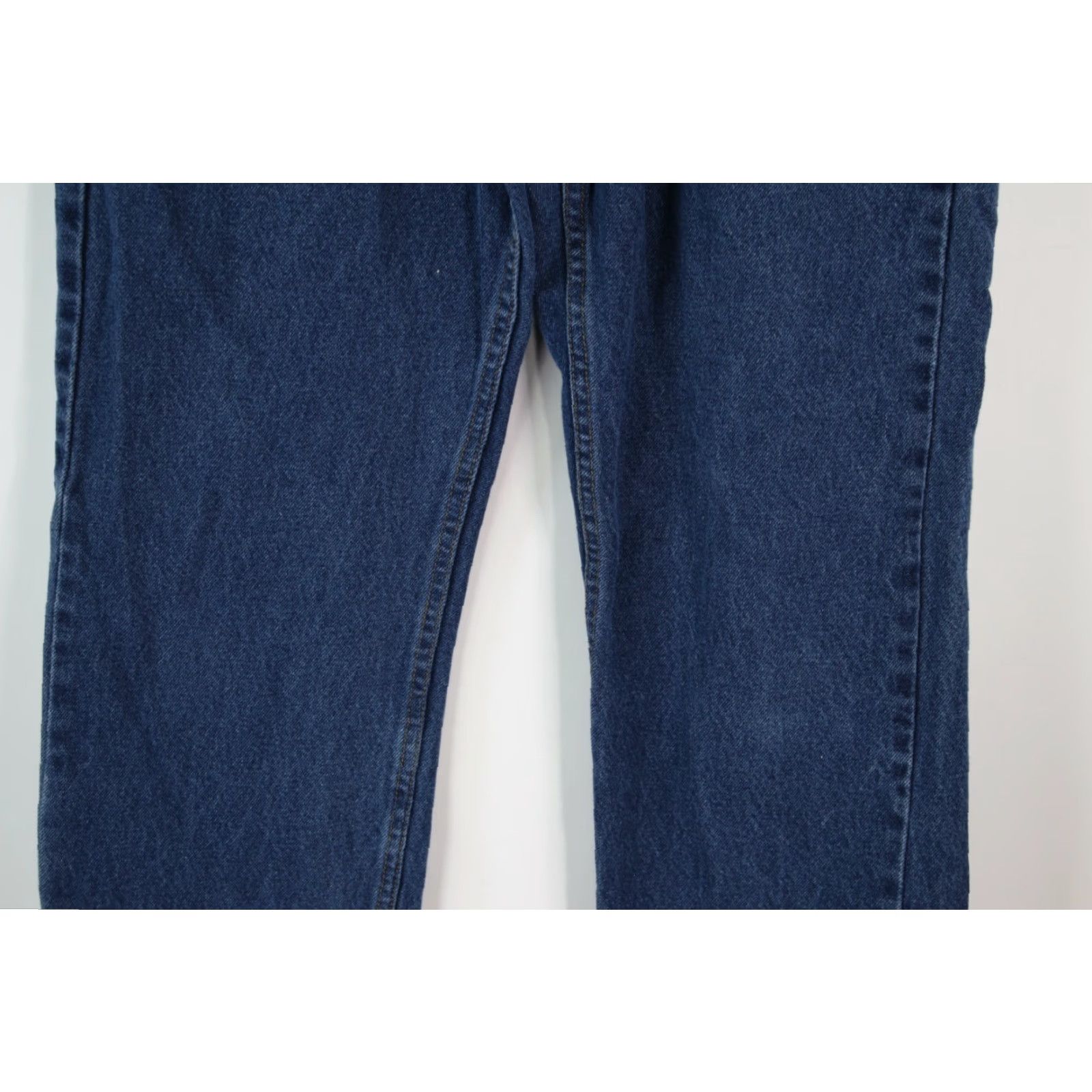 Lee Lee Men's Blue Denim Jeans, Regular Fit Straight Leg, Size 36X34, Casual, Solid Pattern Size US 34 / EU 50 - 4 Thumbnail