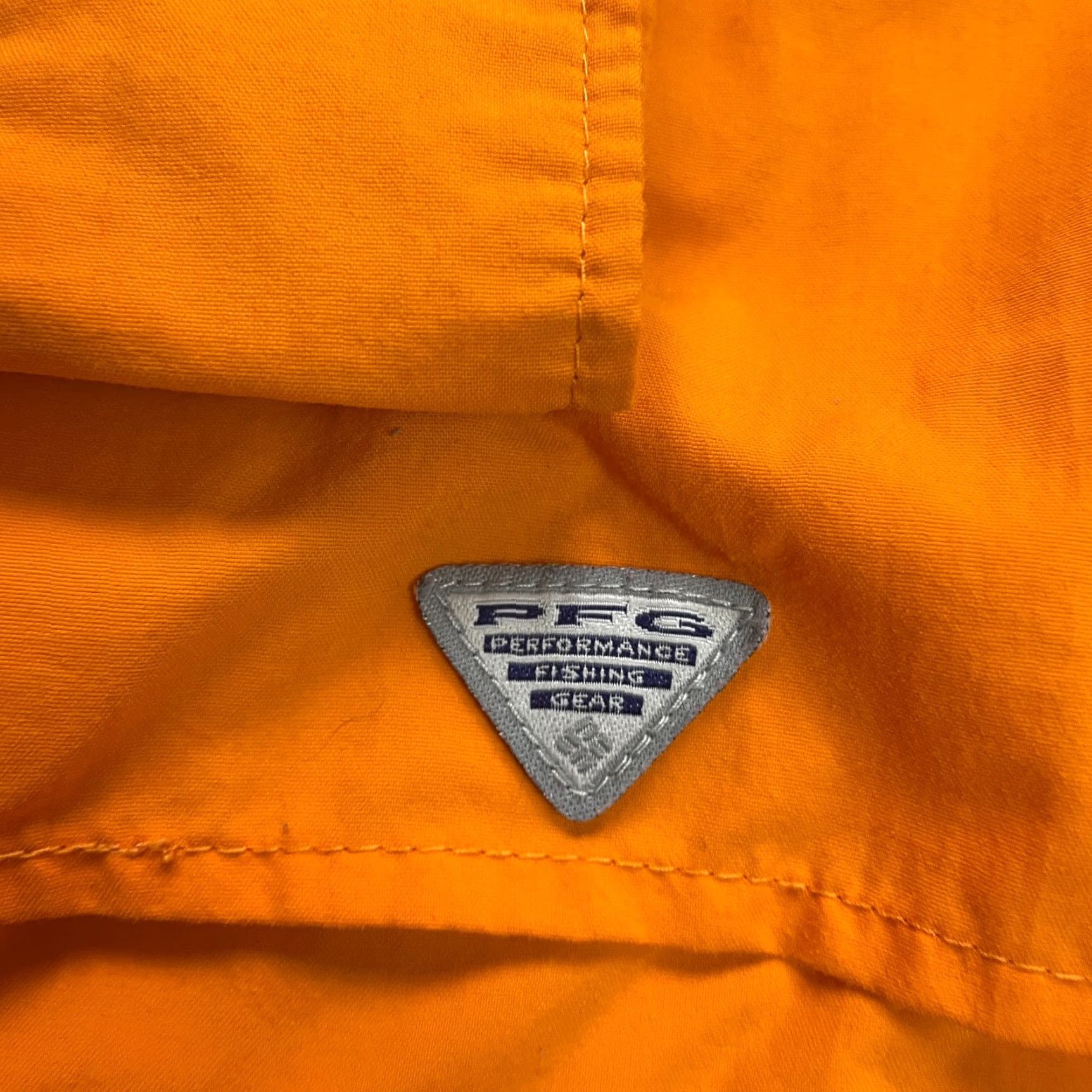Logo 7 Columbia Shirt Womens Small Orange Nylon University Of Tennessee Logo Bahama PFG Size S / US 4 / IT 40 - 7 Thumbnail