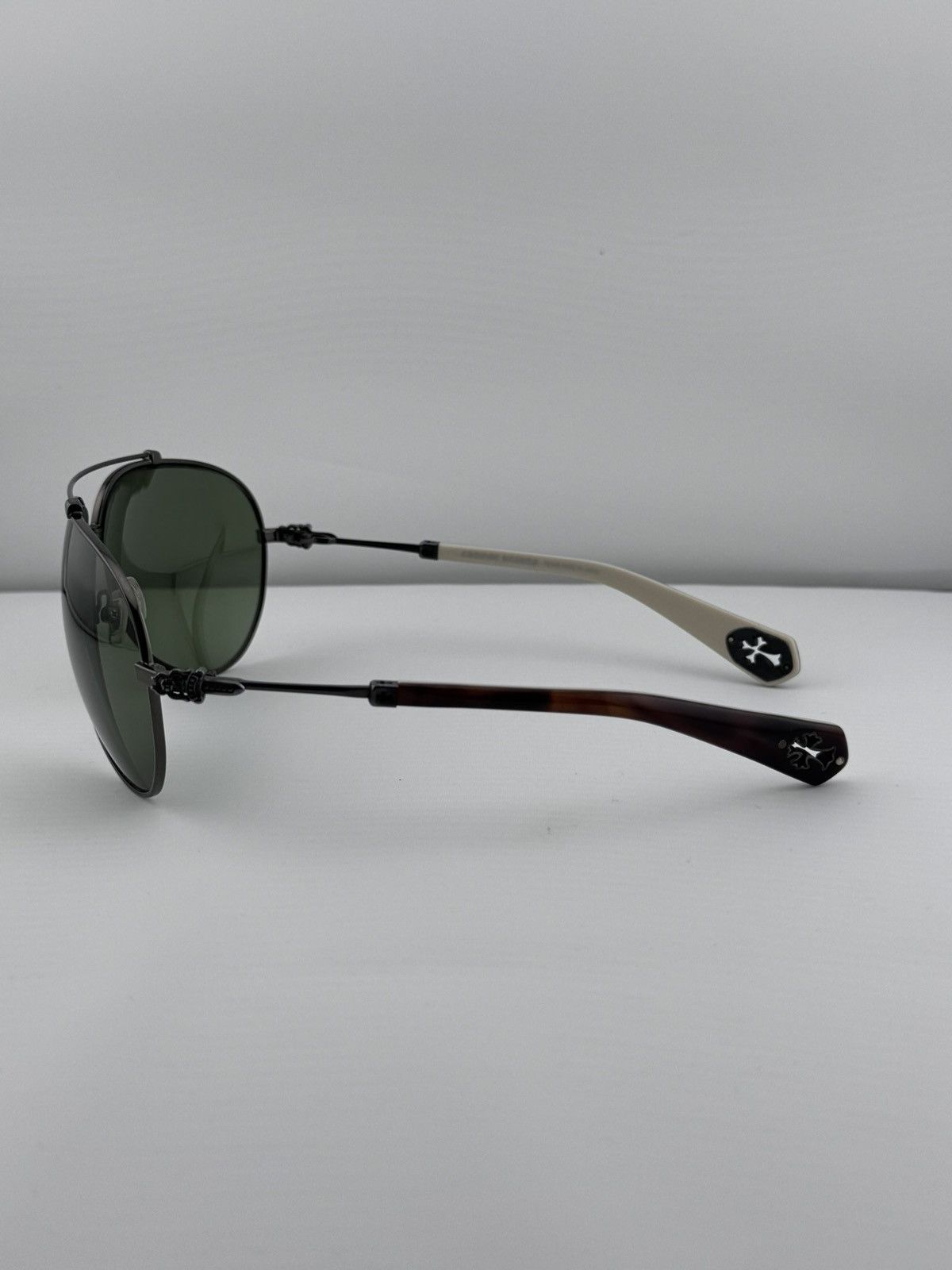Chrome Hearts Chrome Hearts ‘Stoned’ Dagger Cut-Out Cross Sunglasses Size ONE SIZE - 6 Thumbnail