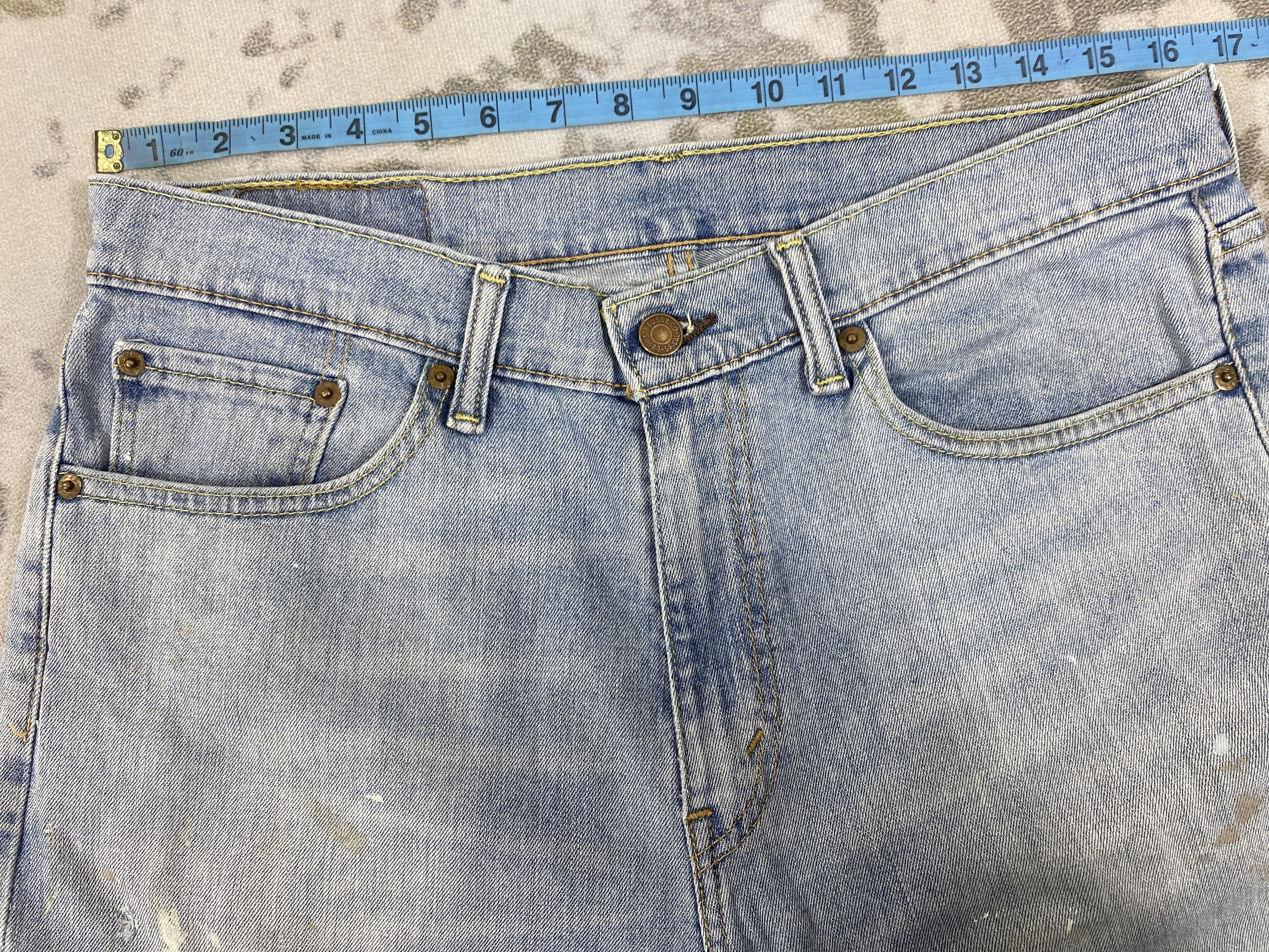 Levi's Light Blue Wash Vintage Levi's 505 33x35 Denim -JN1904 Size US 33 - 5 Thumbnail