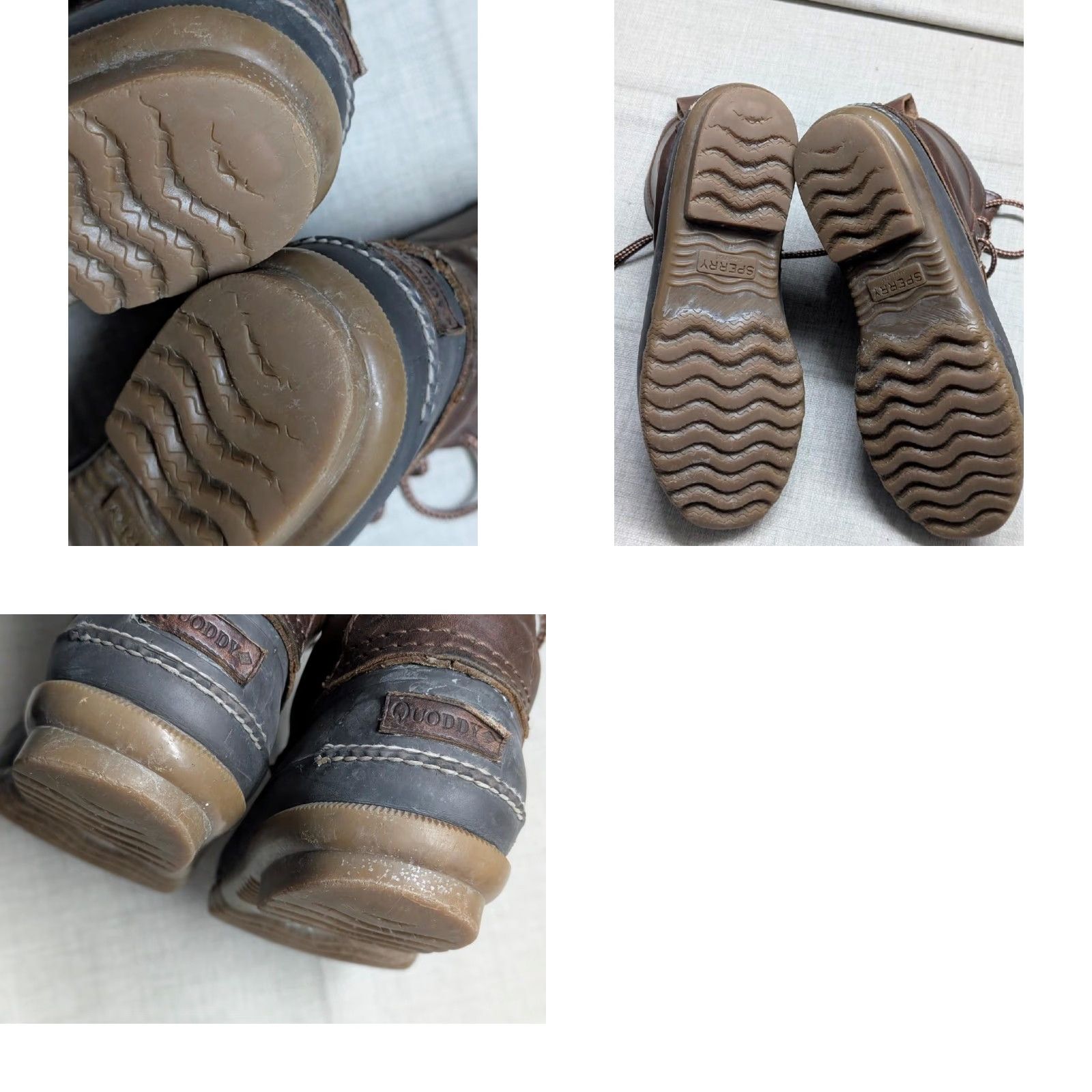 Quoddy Quoddy SPERRY duck boots 10 leather brown Mens Boot Duck Boots 10 Brown SPERRY Quoddy Duck Boots Mens 10 Brown Leather Rubber Shoes Boot Size US 10 / EU 43 - 9 Thumbnail
