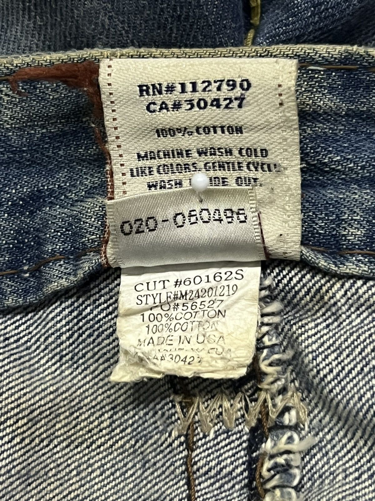 True Religion Vintage 00s True Religion Billy SUPER T Made In USA - W38 Size US 38 / EU 54 - 16 Thumbnail