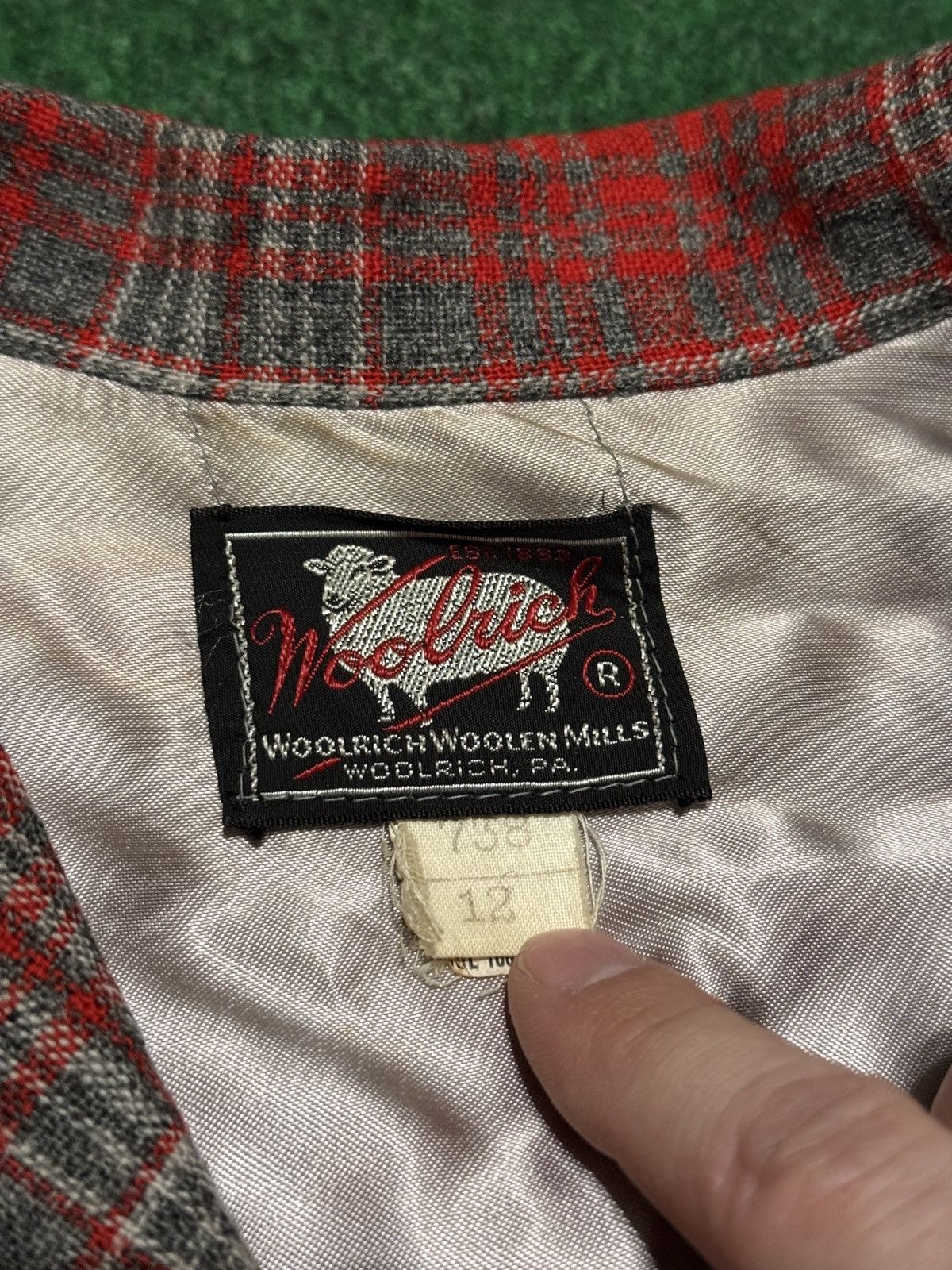 Woolrich Woolen Mills Vintage Woolrich 40s 50s Plaid 49er 12 Blazer Shirt Jacket Size XL / US 12-14 / IT 48-50 - 3 Thumbnail