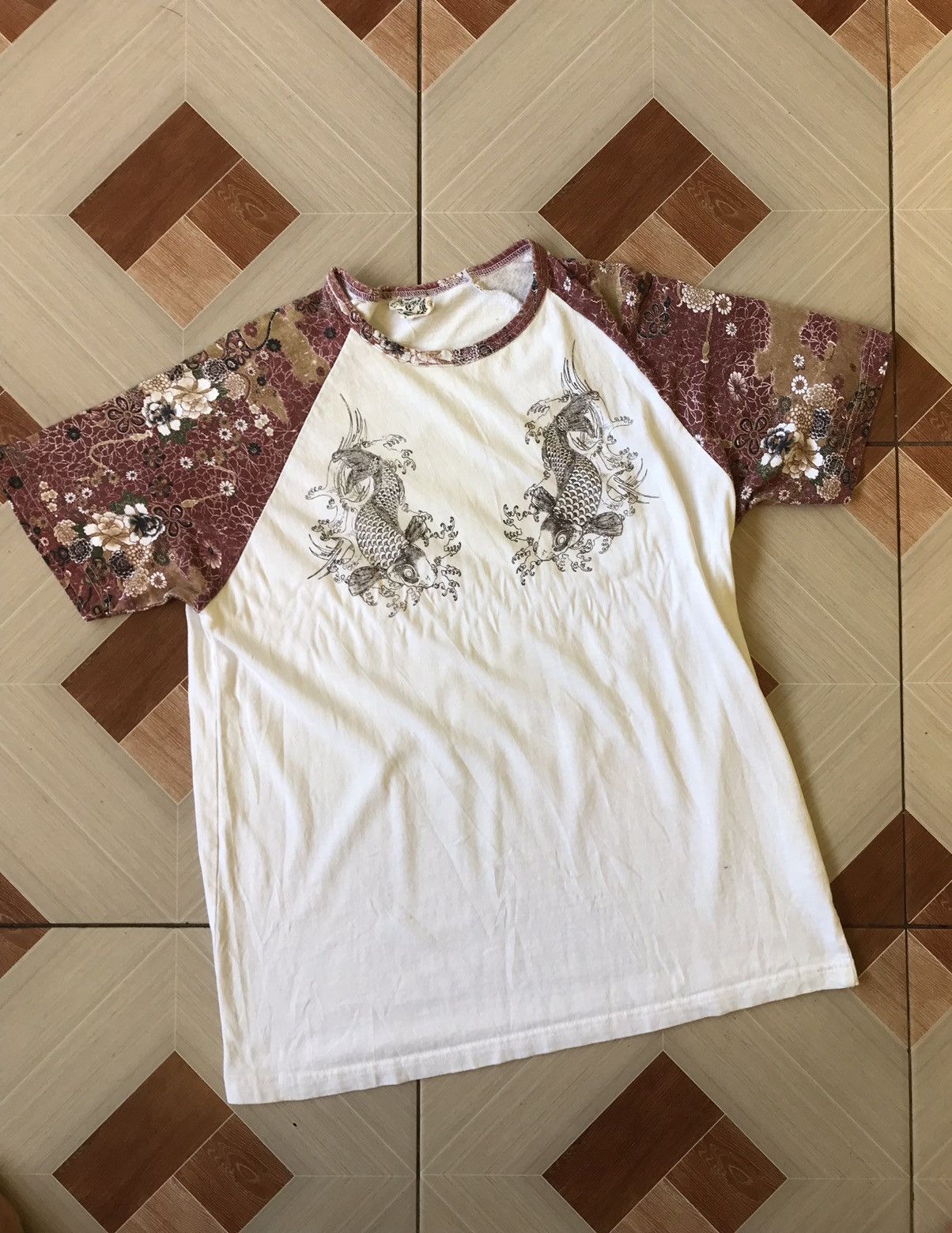 Japanese Brand × Vintage Vintage Cure All Sukajan Tee Size US L / EU 52-54 / 3 - 1 Thumbnail