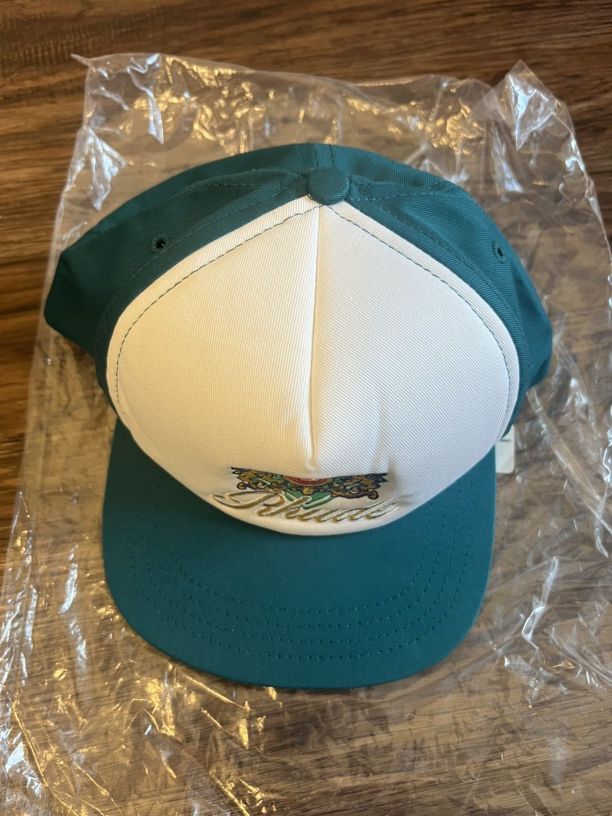 Rhude Rhude Menthol Crest Trucker Hat Size ONE SIZE - 3 Thumbnail