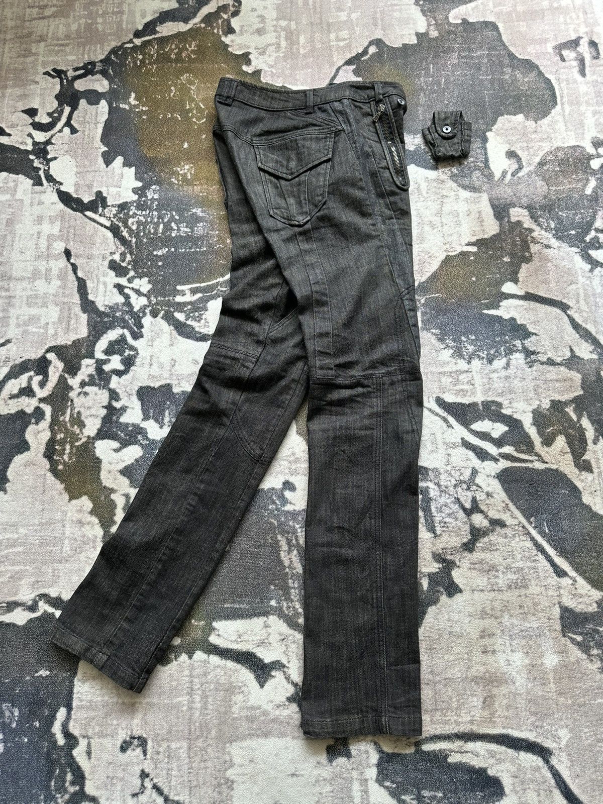 Diesel SS2007 Diesel Piccato spiral hybrid denim Size US 31 - 4 Thumbnail