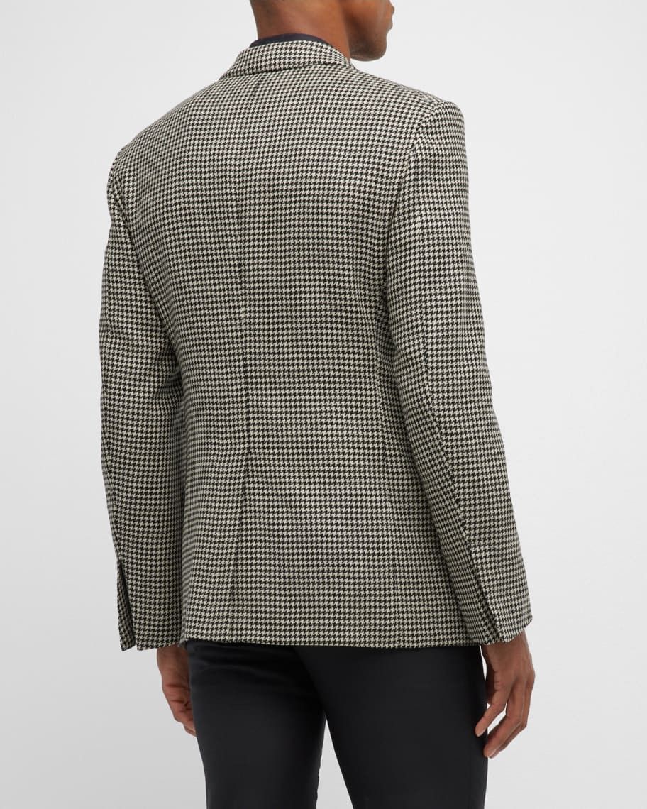 Tom Ford o1w1db10724 Shelton Fit Jacket in White Black Size US XL / EU 56 / 4 - 5 Thumbnail