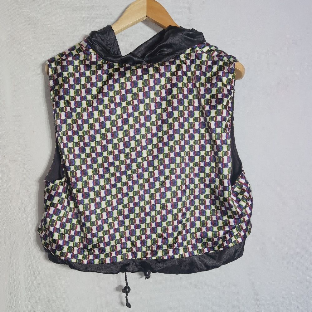 Other Vintage Aero Dynamics Red Green Blue On Black Patterned Sz Size M / US 6-8 / IT 42-44 - 4 Thumbnail