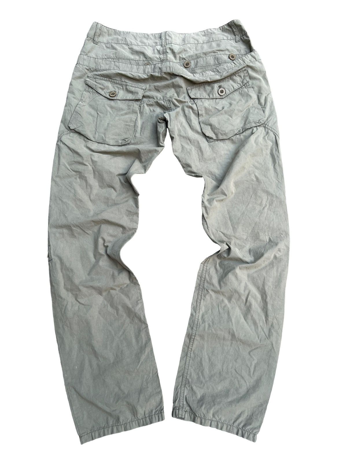 image of Final Home Double Waisted Cargo Pants in Sage Green, Men's (Size 30)