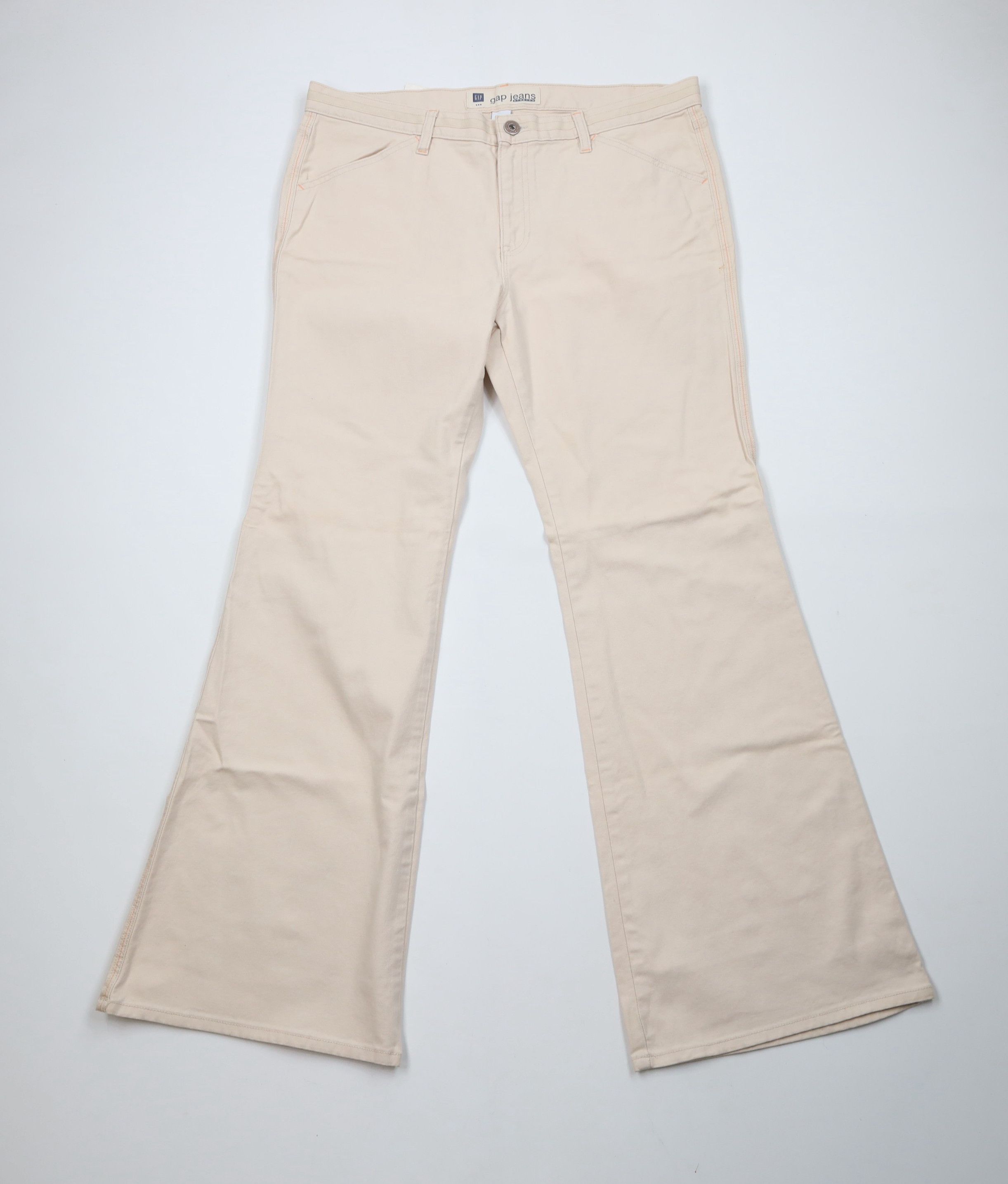 Deadstock Vintage Y2K 2005 Gap Wide Leg Bell Bottoms Jeans