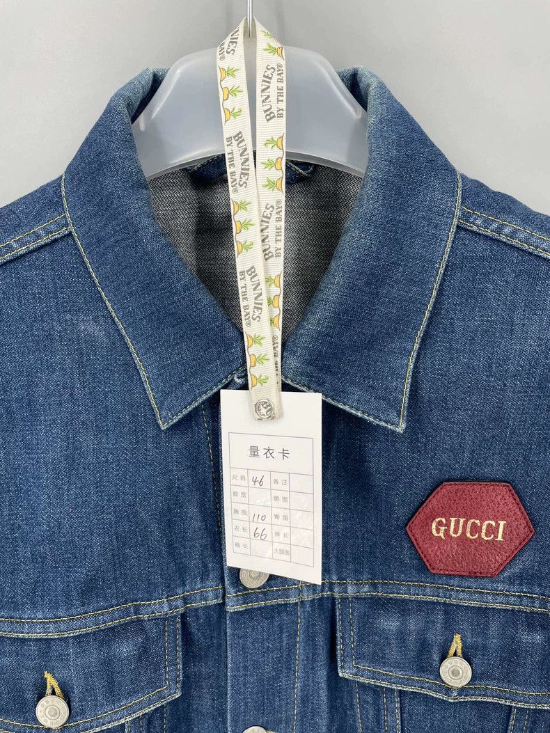 Gucci Gucci Denim jacket 2502-Nextarrow Size US S / EU 44-46 / 1 - 6 Thumbnail