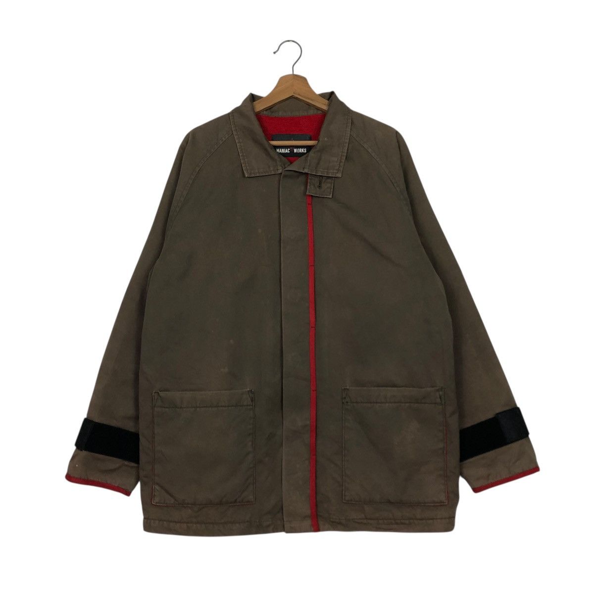 Hysteric Glamour 🔥VINTAGE CHORE WORK JACKET ZIPPER MANIAC WORKS Size US M / EU 48-50 / 2 - 3 Thumbnail