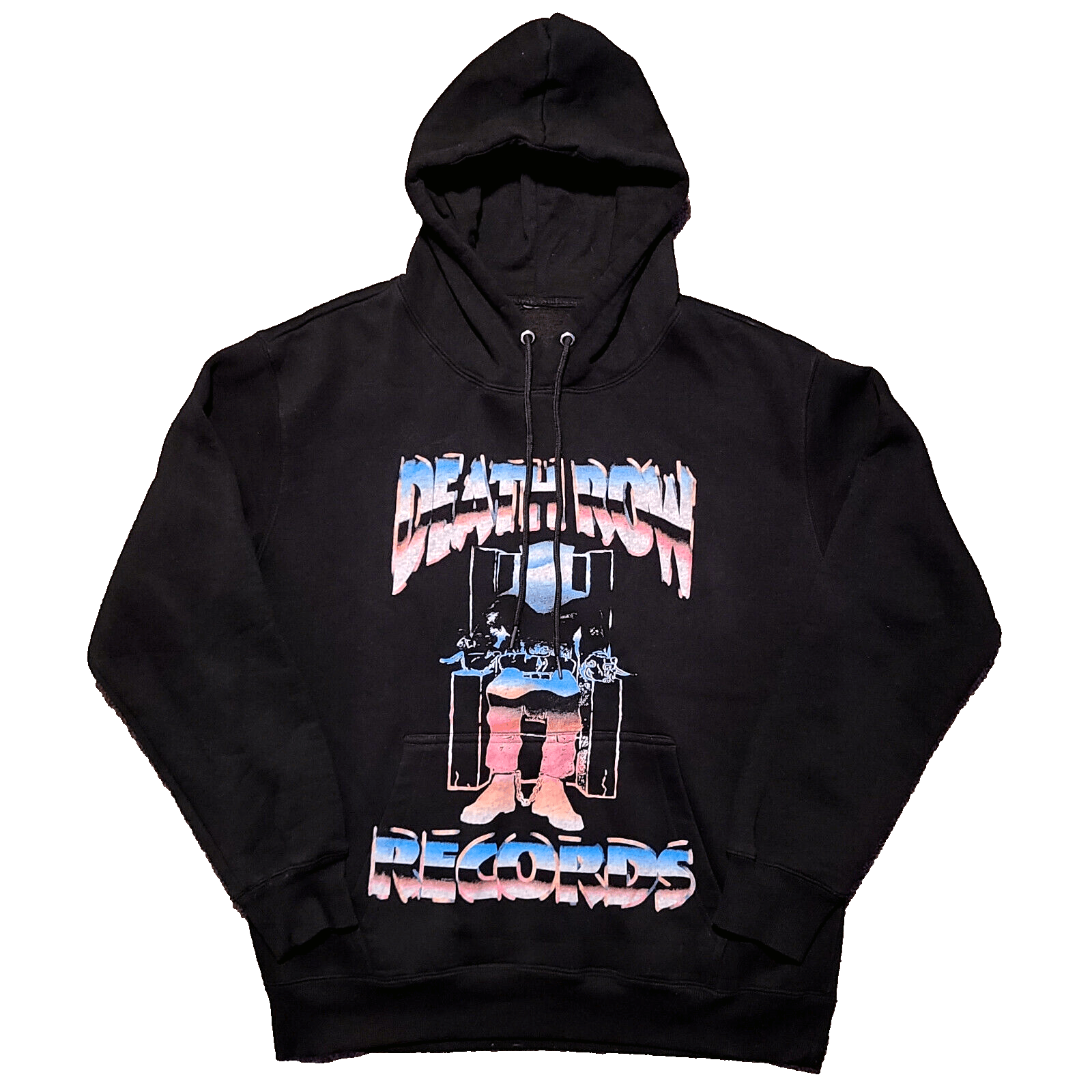 Death Row Records Retro Death Row Records Hoodie - Size: L Size US L / EU 52-54 / 3 - 1 Thumbnail