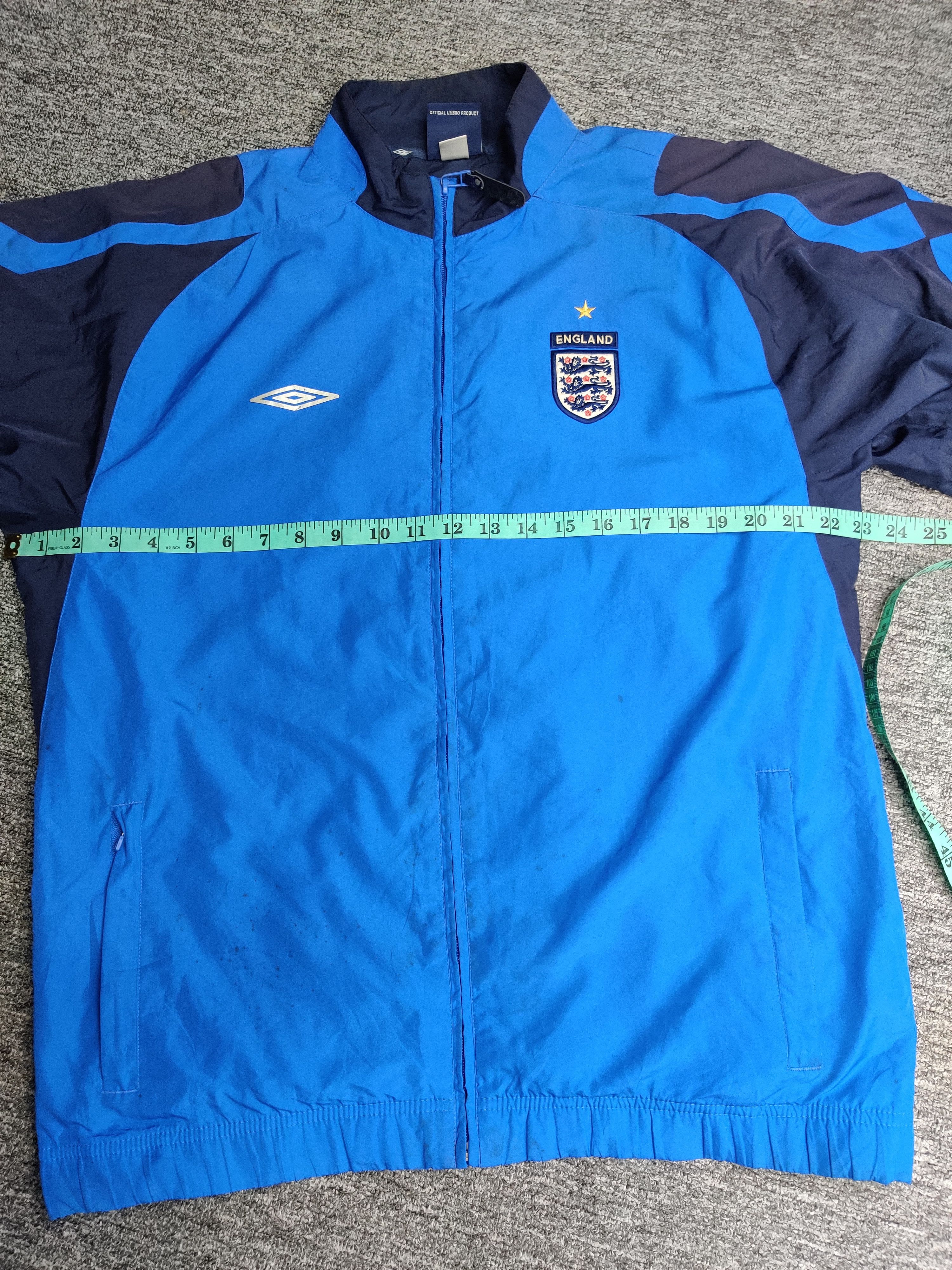 Umbro Vintage Umbro x England Soccer Football Windbreaker Jacket Size US M / EU 48-50 / 2 - 19 Thumbnail