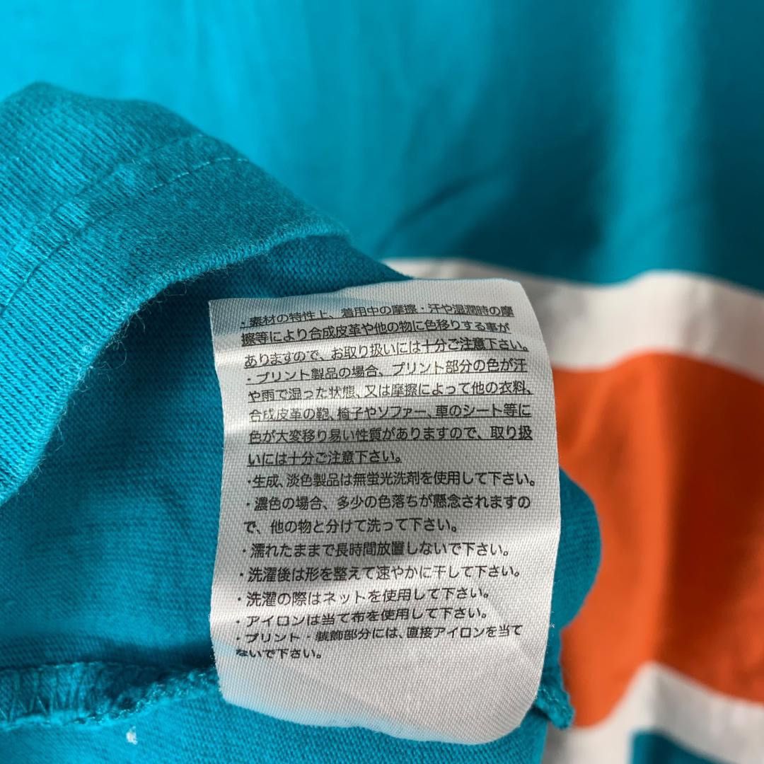 NFL MIAMI DOLPHINS half zipper polo tee Size US M / EU 48-50 / 2 - 13 Thumbnail