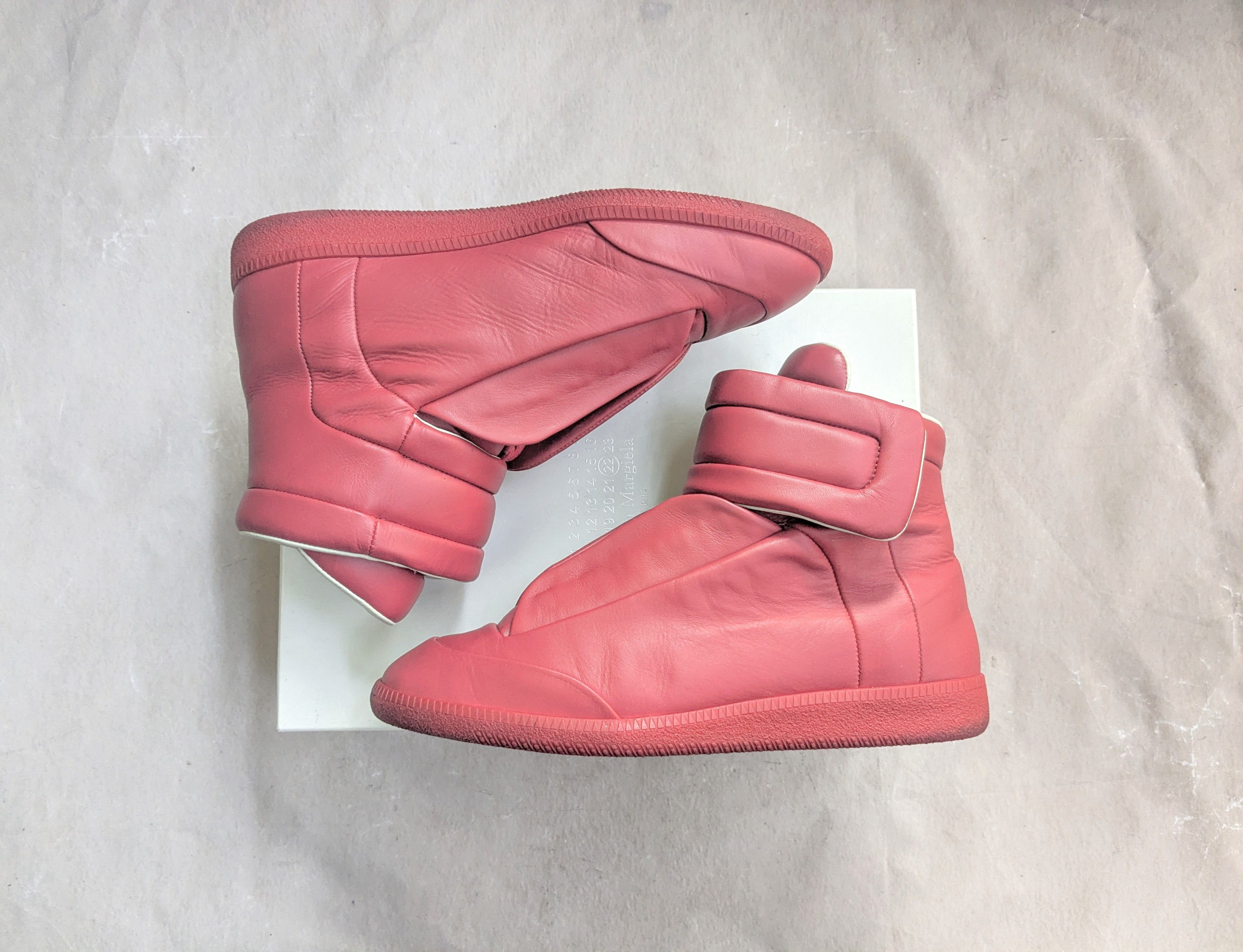 Maison Margiela Maison Margiela Future Red PVC sz 43 | Grailed