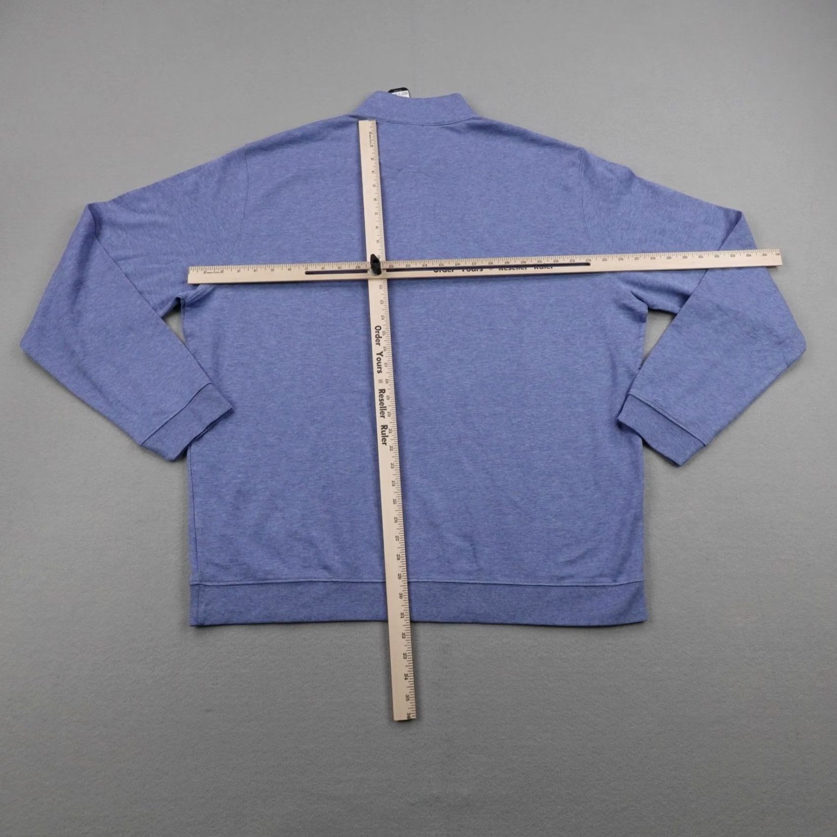 johnnie-O Johnnie O Sweater Men 2XL Laguna Blue Sully 1/4 Zip Pullover Sweatshirt Golf Size US XXL / EU 58 / 5 - 5 Thumbnail